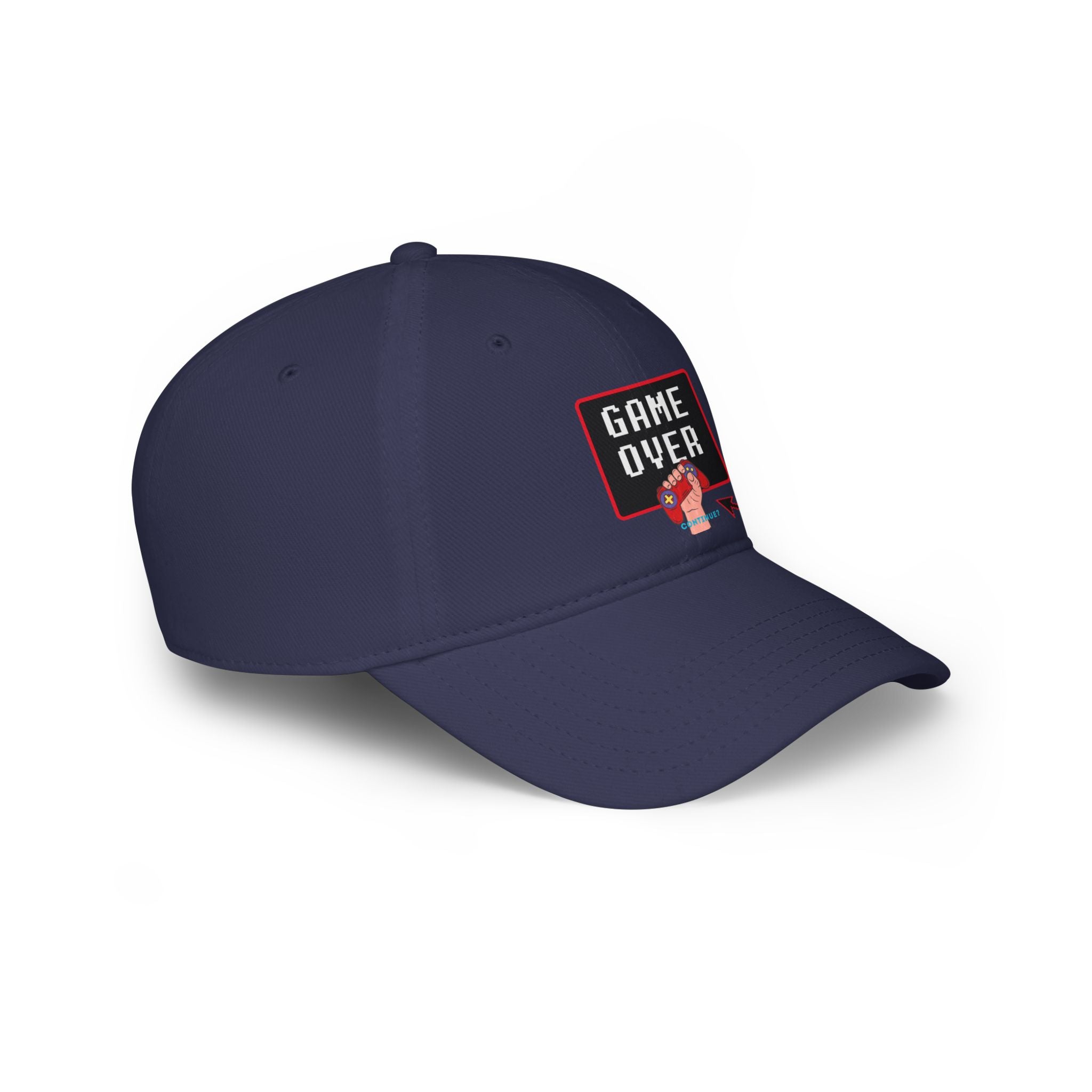 Low Profile Baseballcap  für Game in  Marine Blau