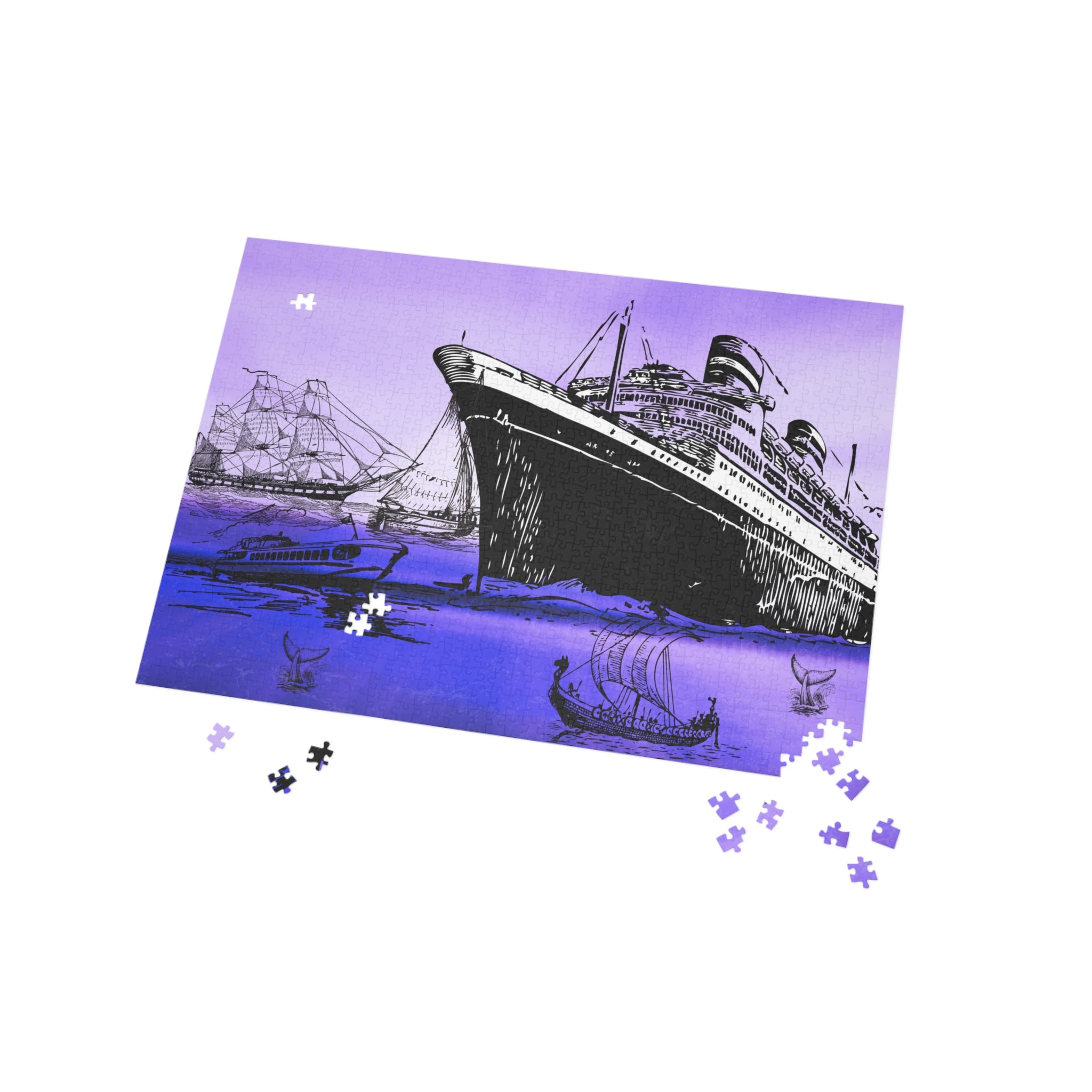 Nautisches Kunstwerk-Puzzle, 1000-teiliges Puzzle