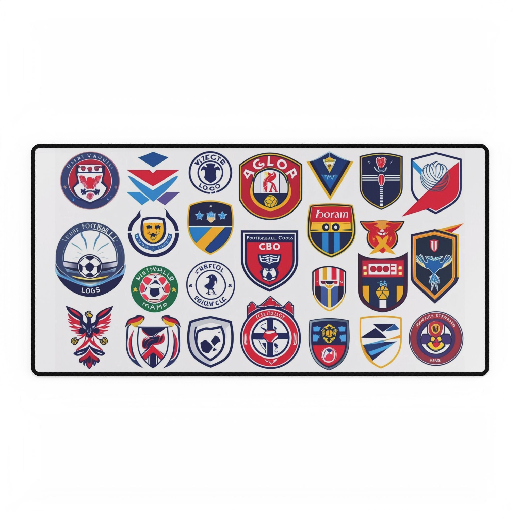 Stilvolle Schreibtischunterlagen für Sportbegeisterte, Bürodekor Sticker
