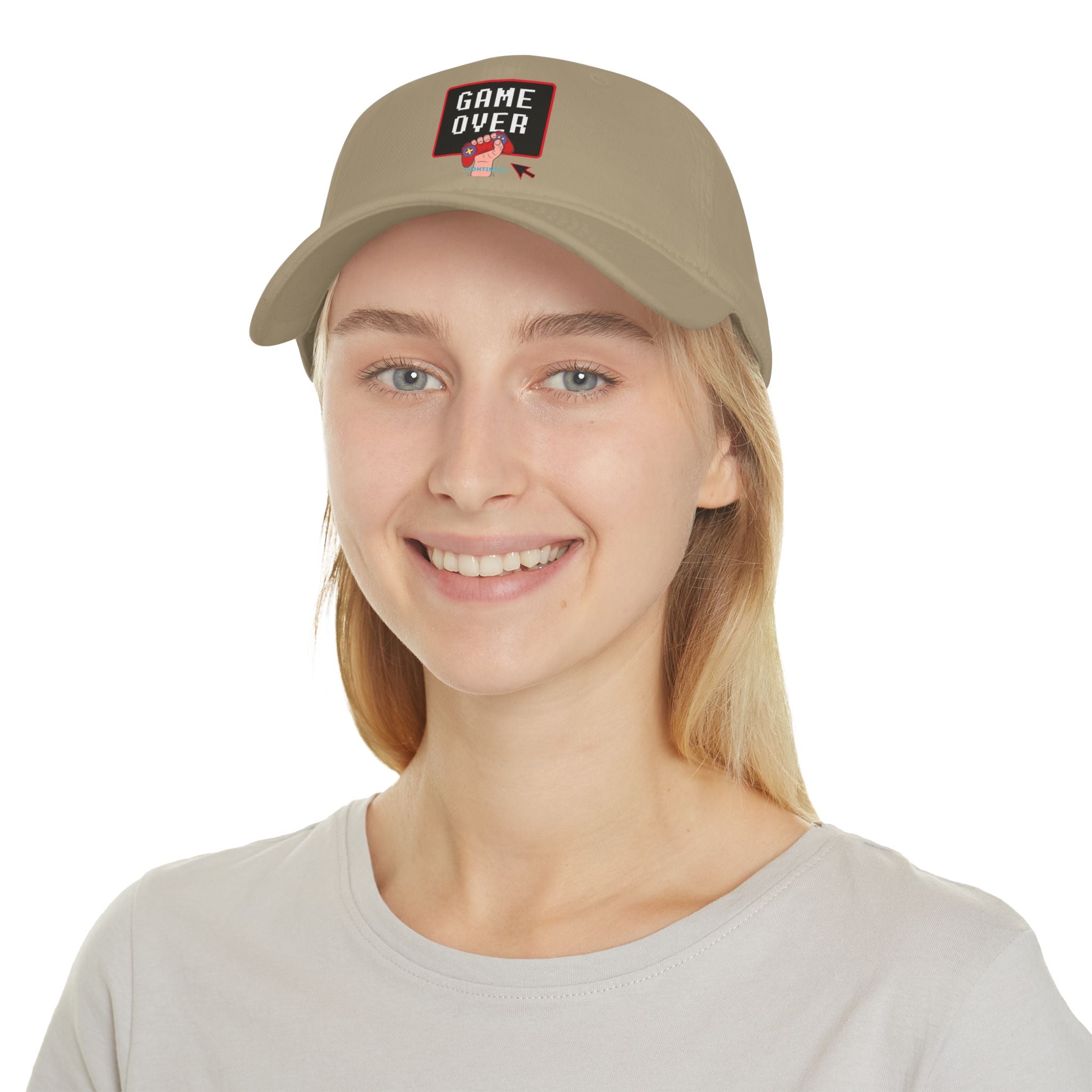Low Profile Baseballcap  für Game in Khaki
