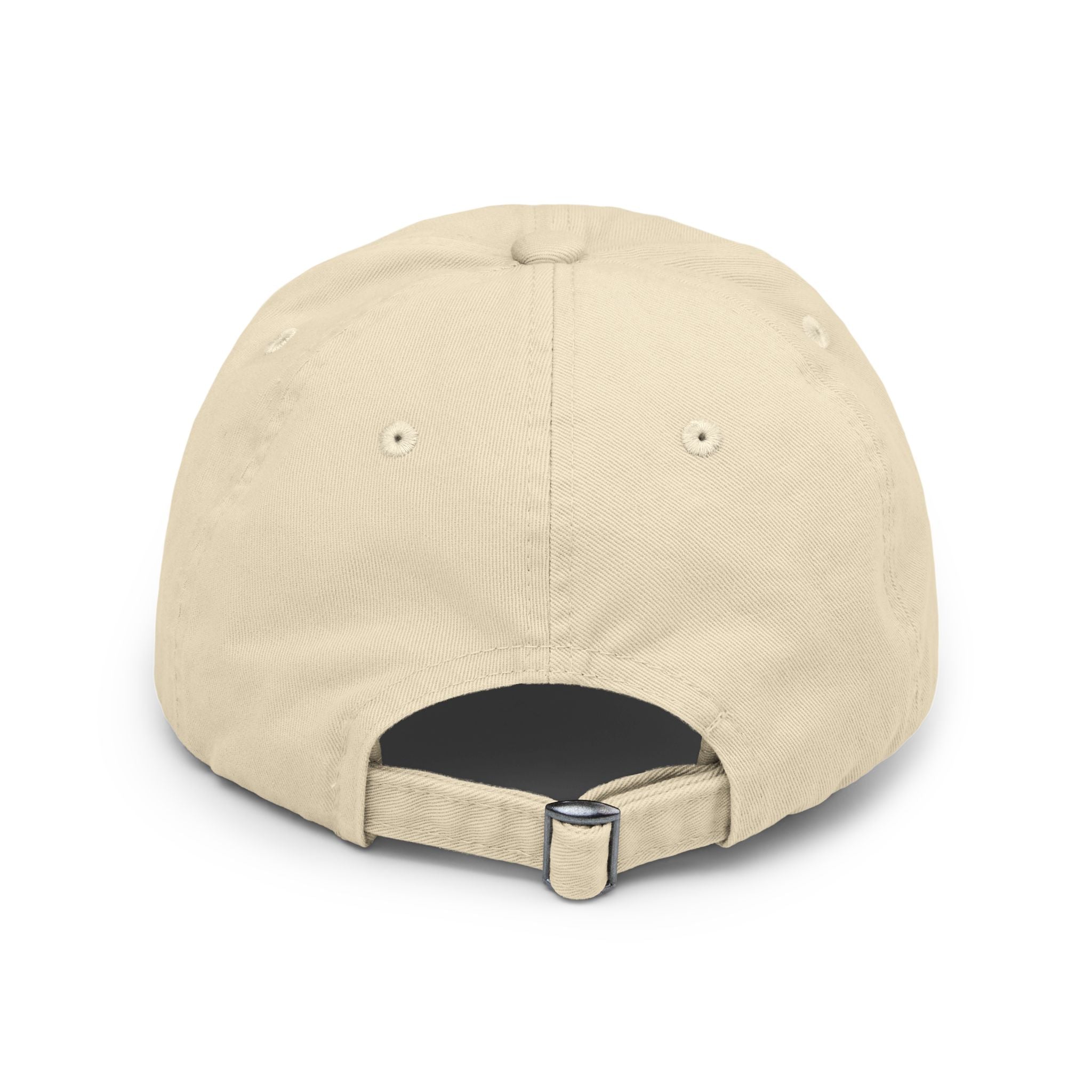Unisex Distressed Cap mit ein Smile Design Verschluss hinten