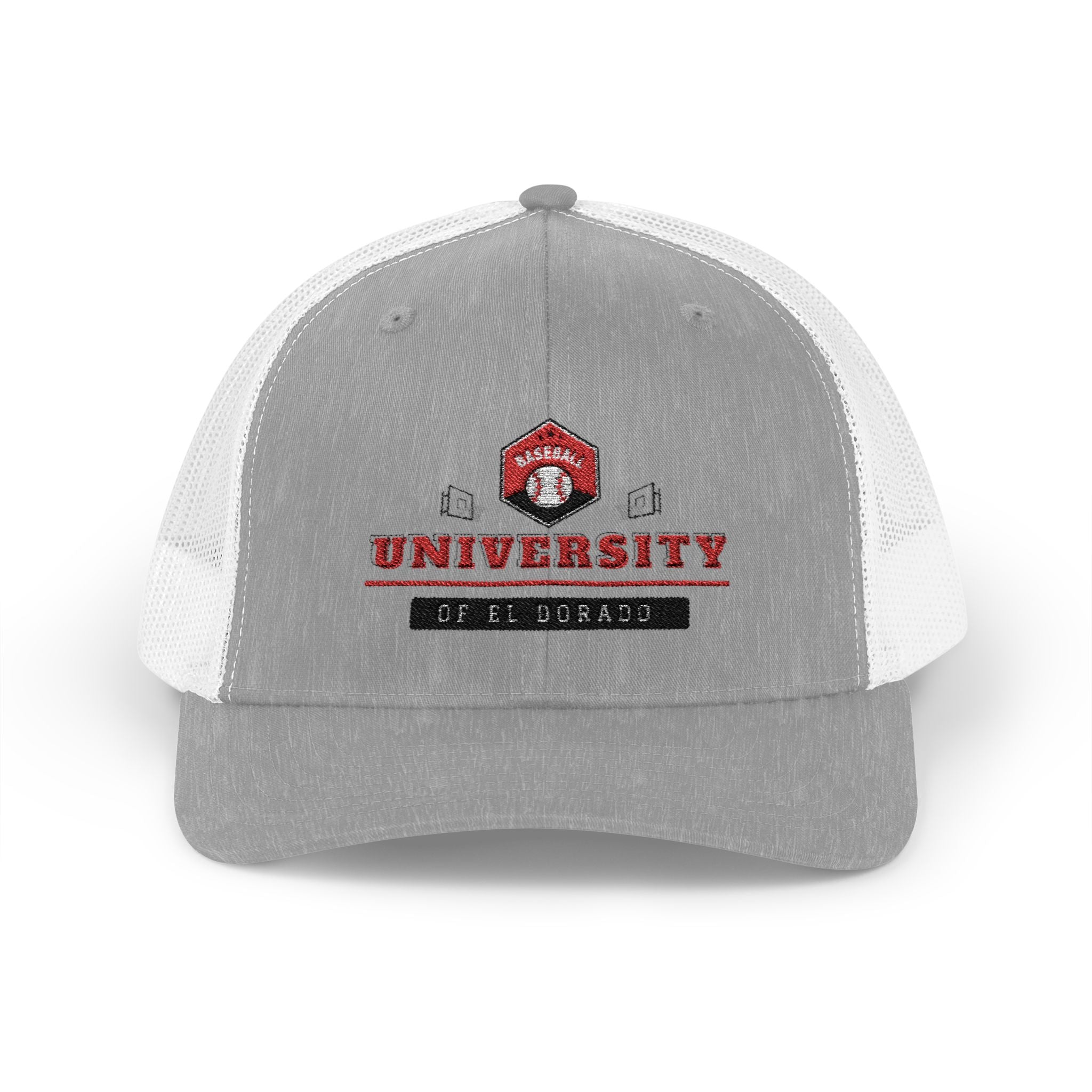 Snapback Trucker Cap weiß grau