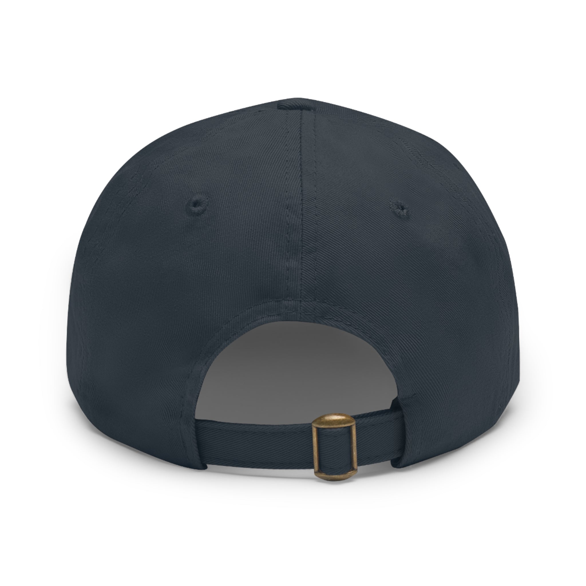 Dad Hat mit Lederpatch rund  mehrfarbig