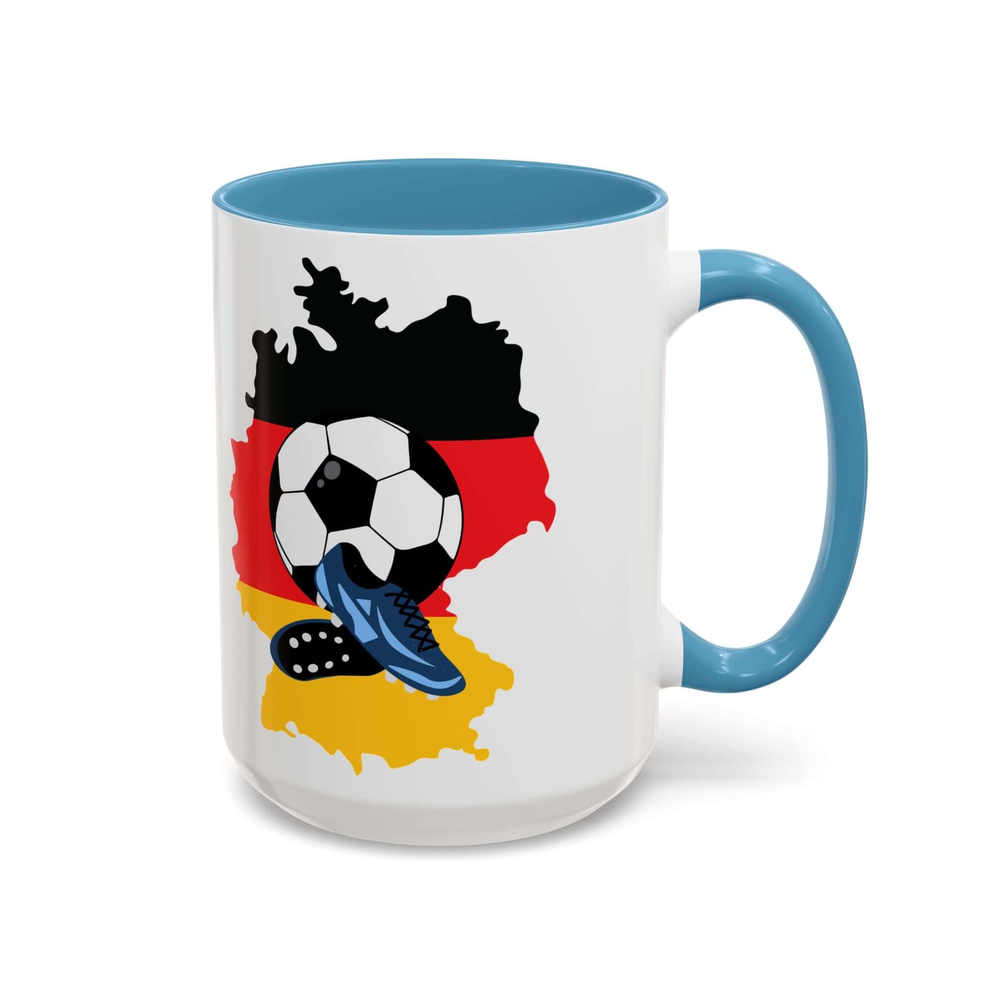 Details für Kaffeetasse Deutschland – Fußballmotiv