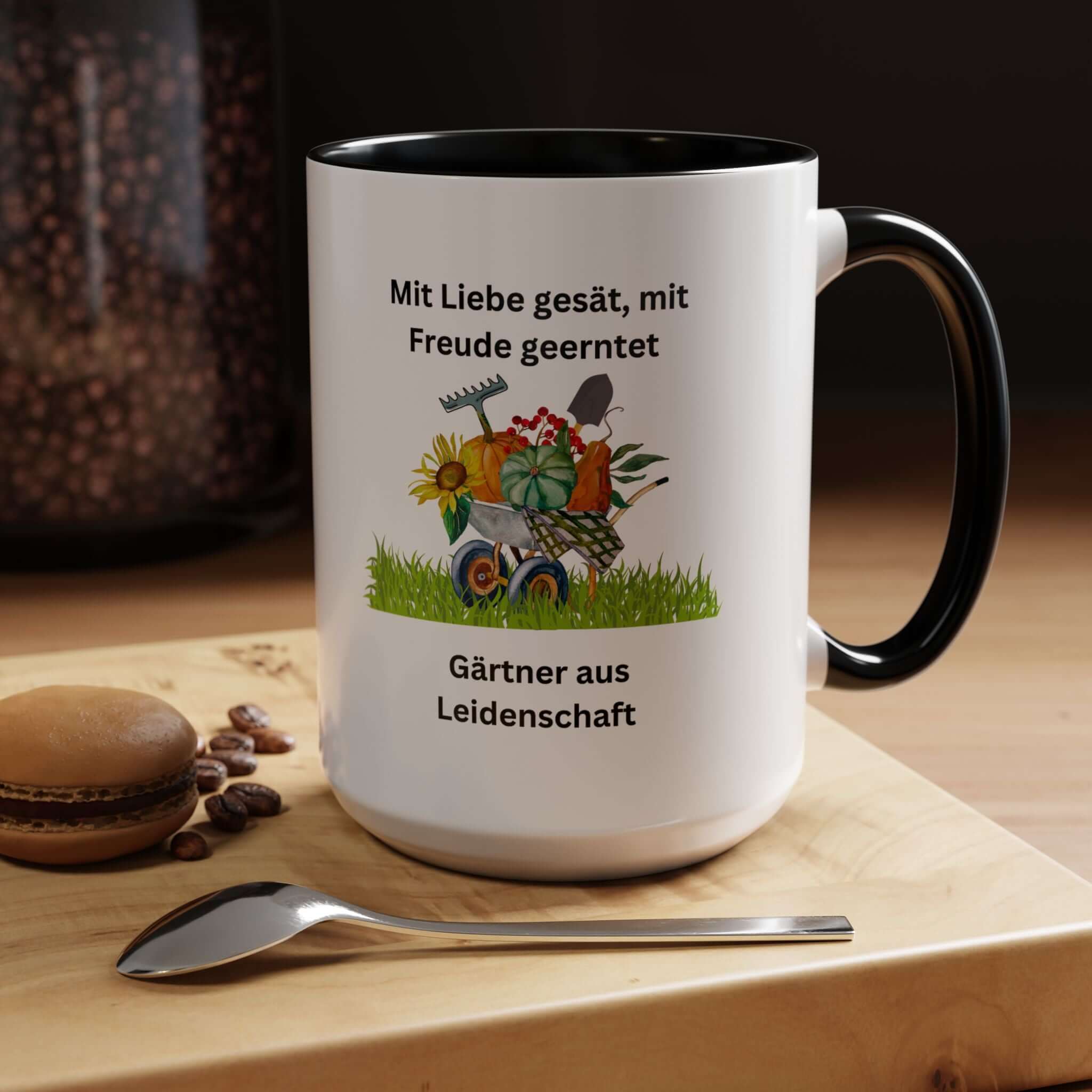 Details für Kaffeetasse Gartenliebhaber Geschenk