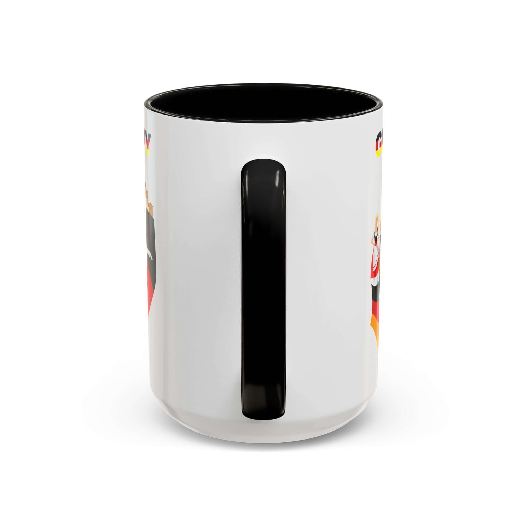 Details für Kaffeetasse mit deutscher Fußballflagge