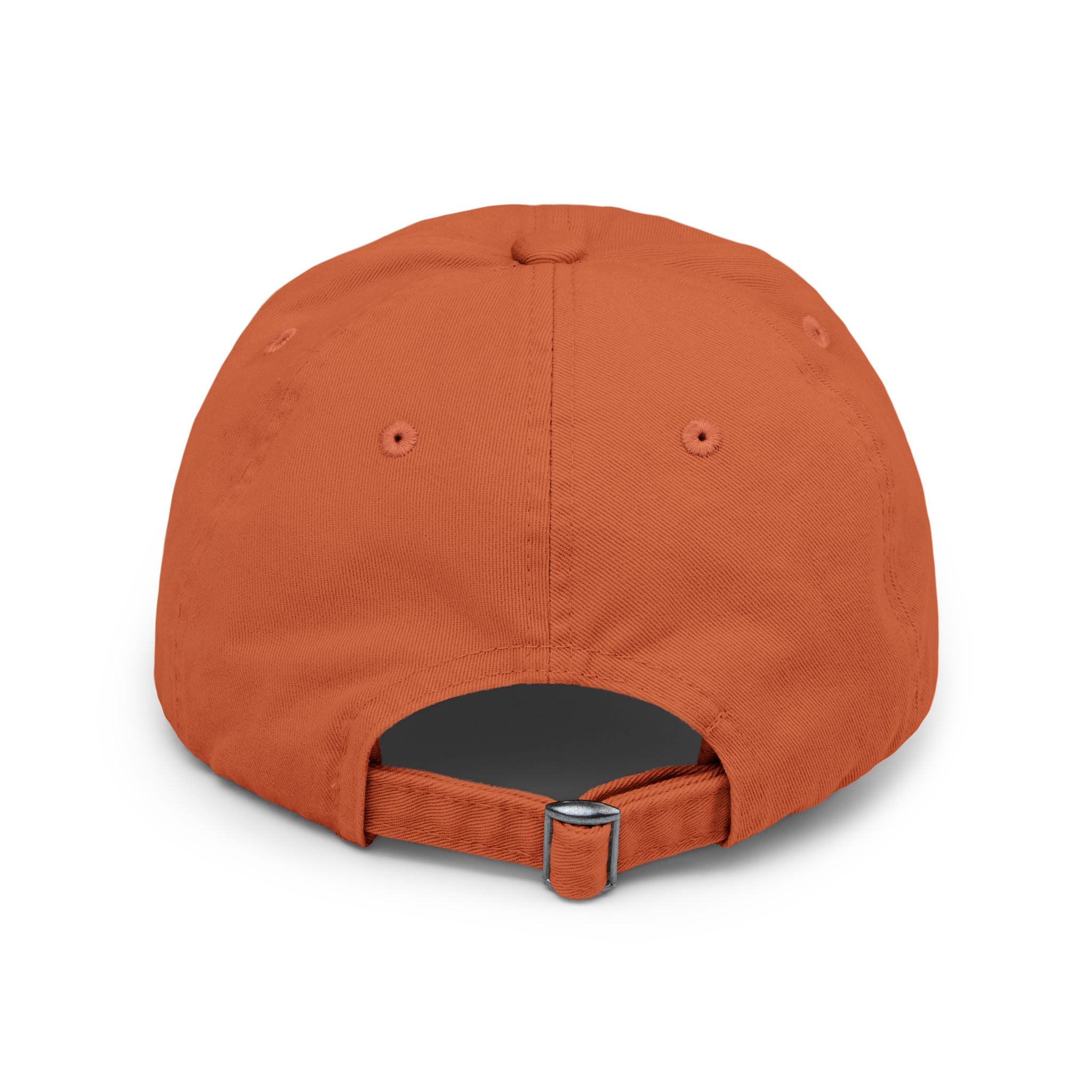 Unisex Distressed Cap  orange Verschluss
