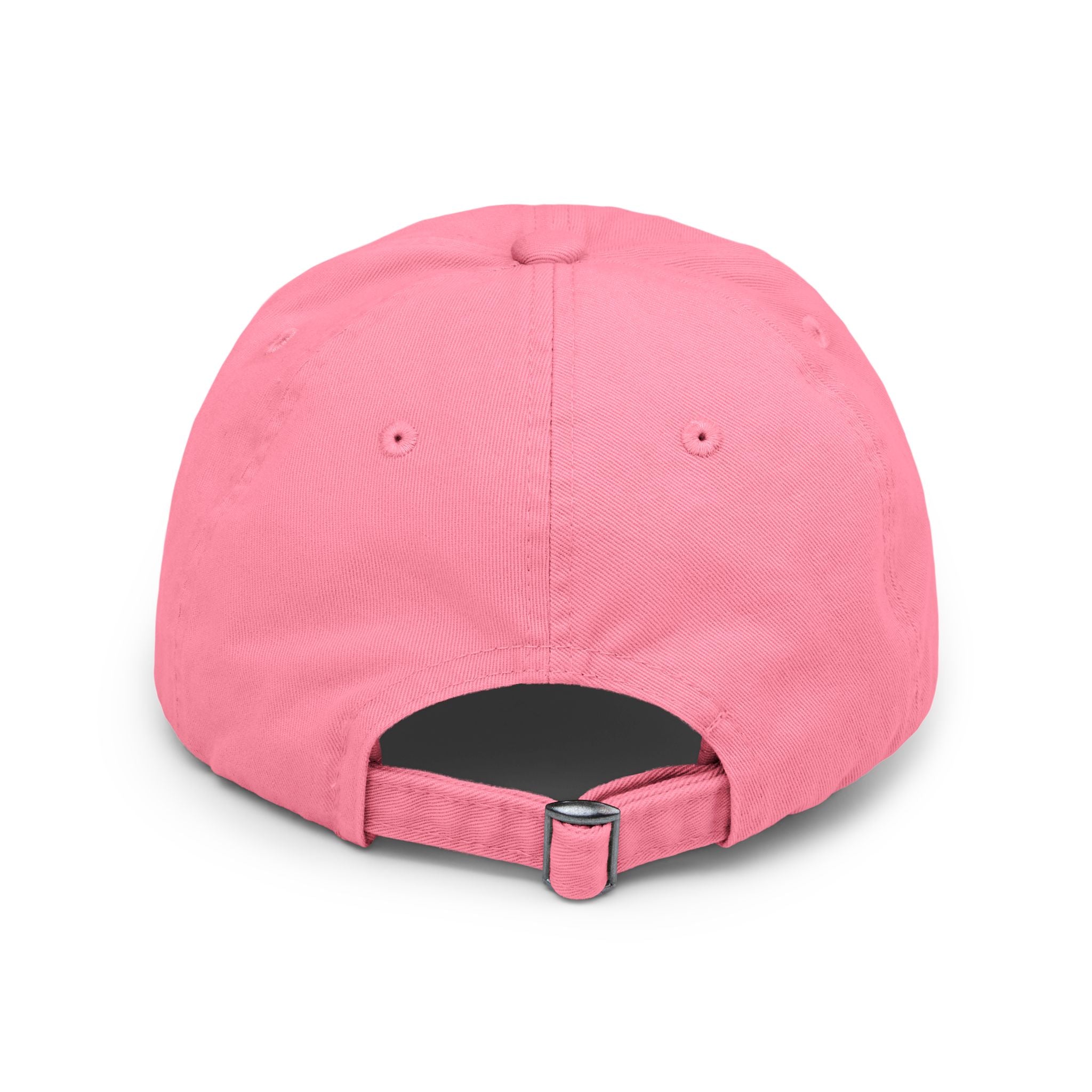 Unisex Distressed Cap  pink Verschluss