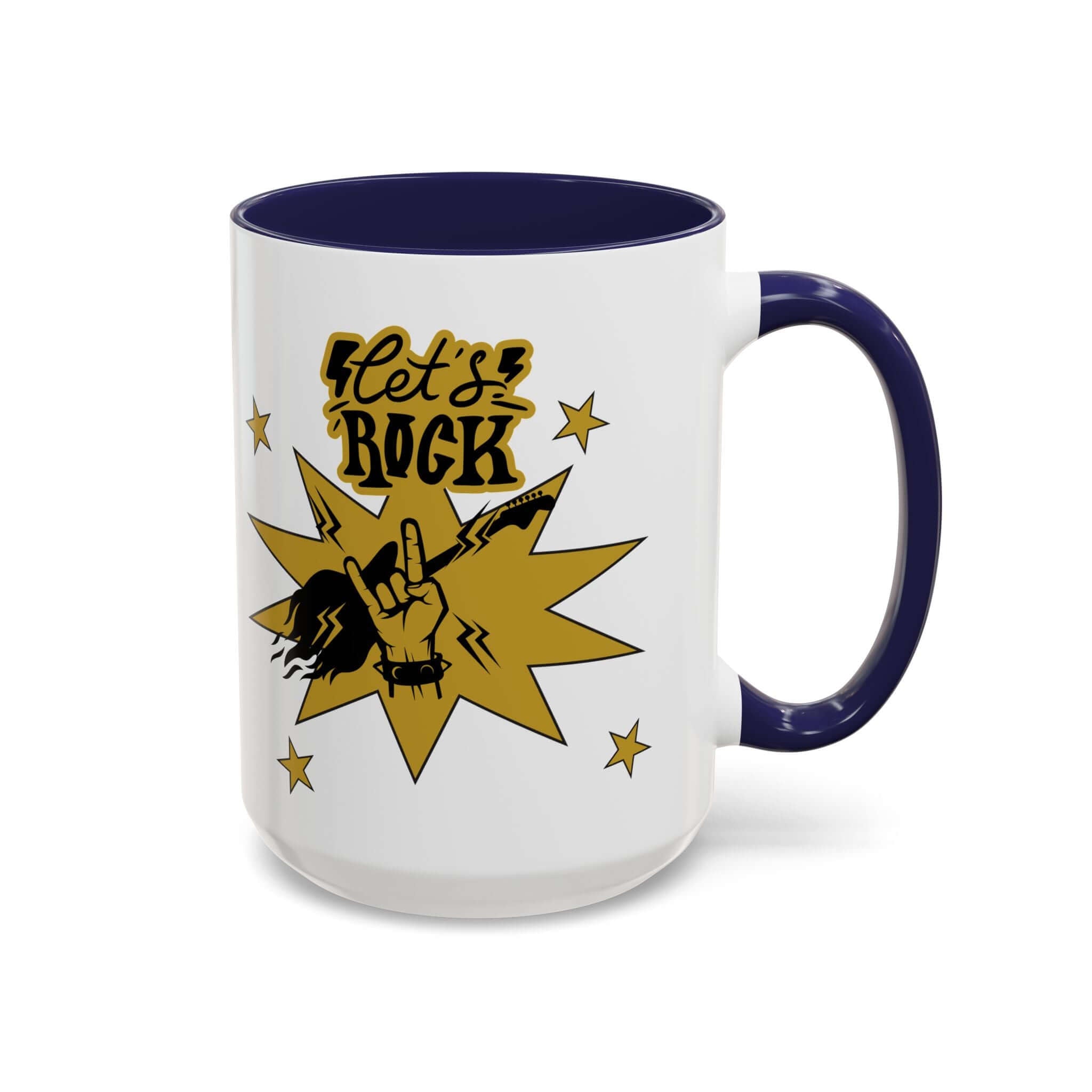 Details für Kaffeetasse – Design Rockmotiv