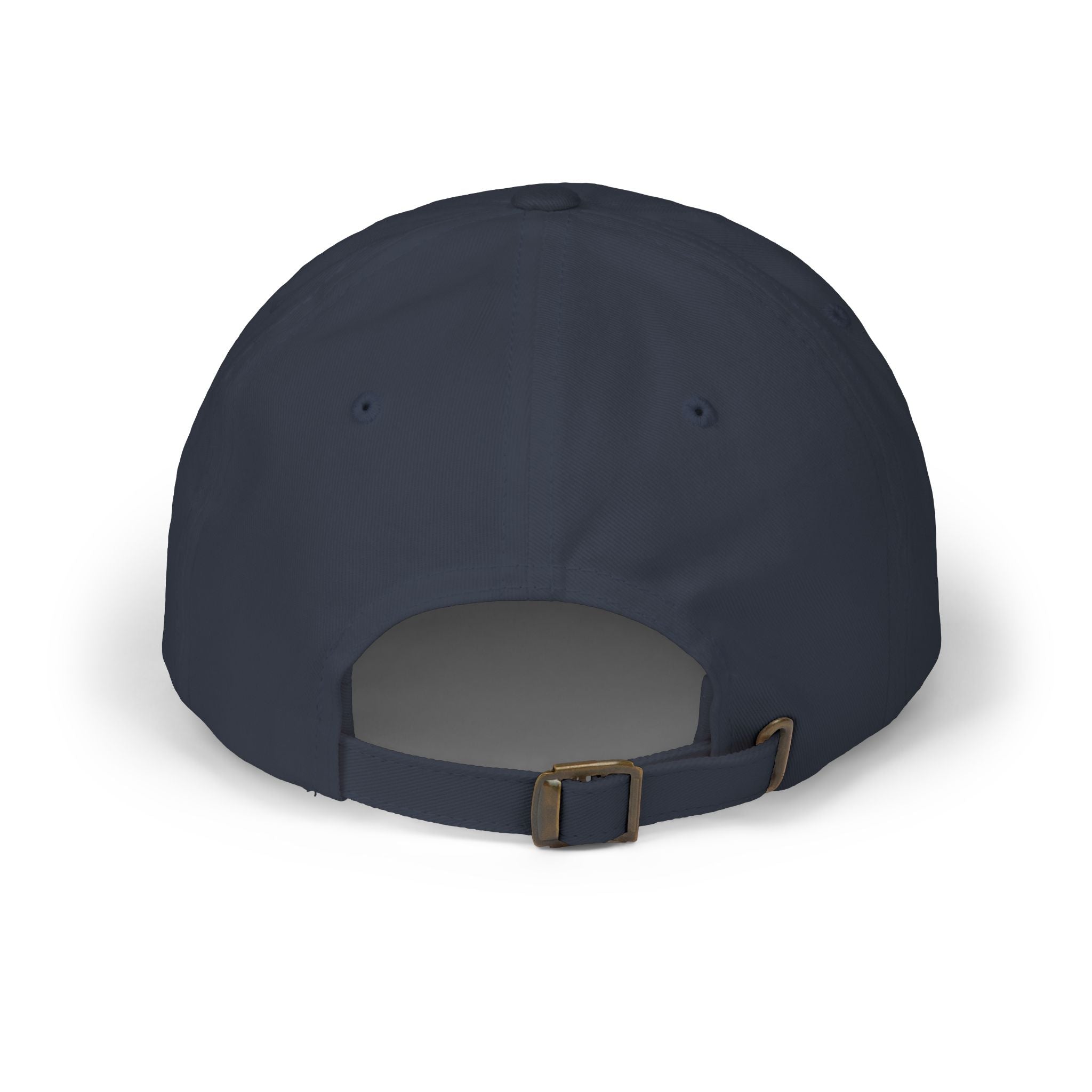 Low Profile Baseball Cap für den Papa mit ein Spruch in Marinen Blau  Verschluss