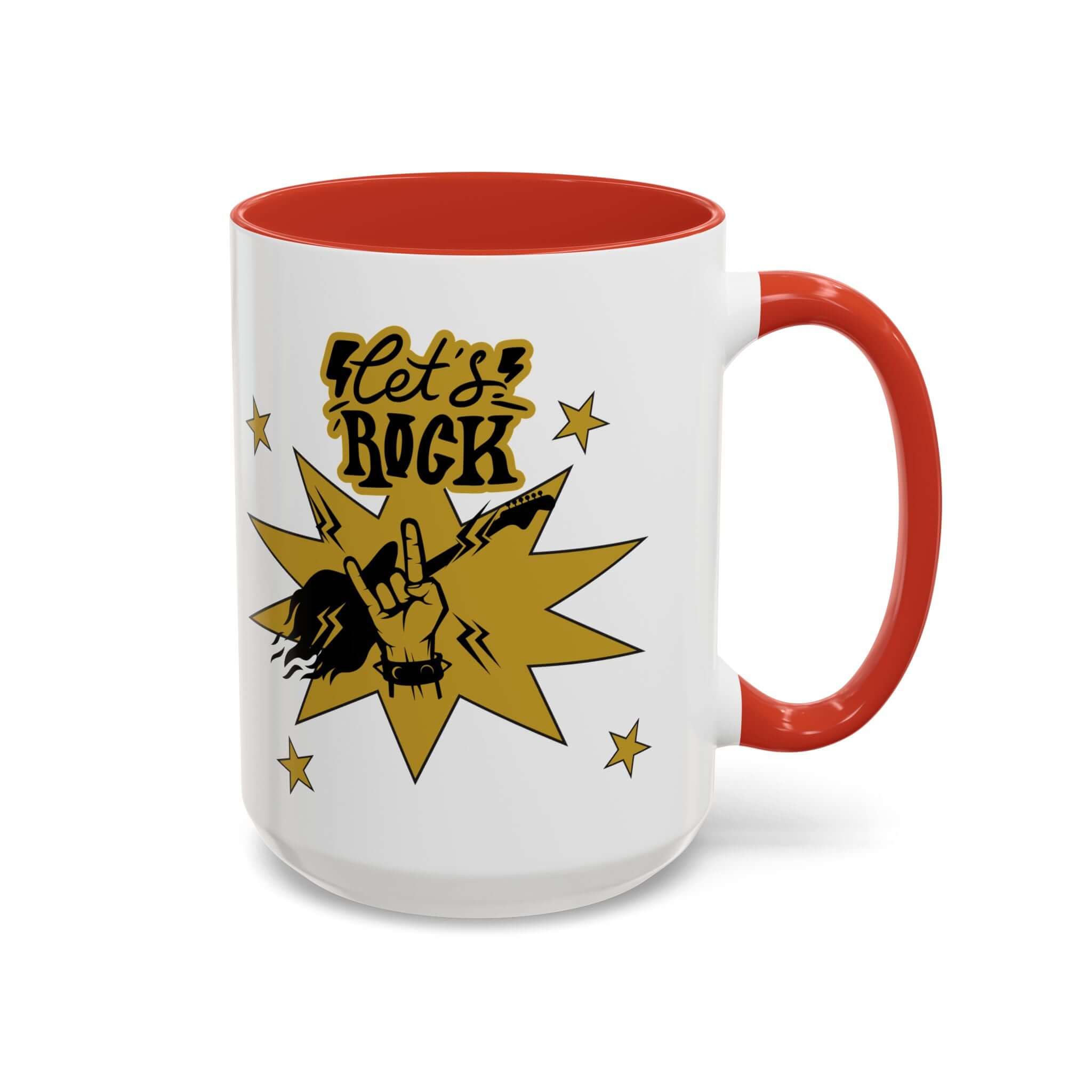 Details für Kaffeetasse – Design Rockmotiv