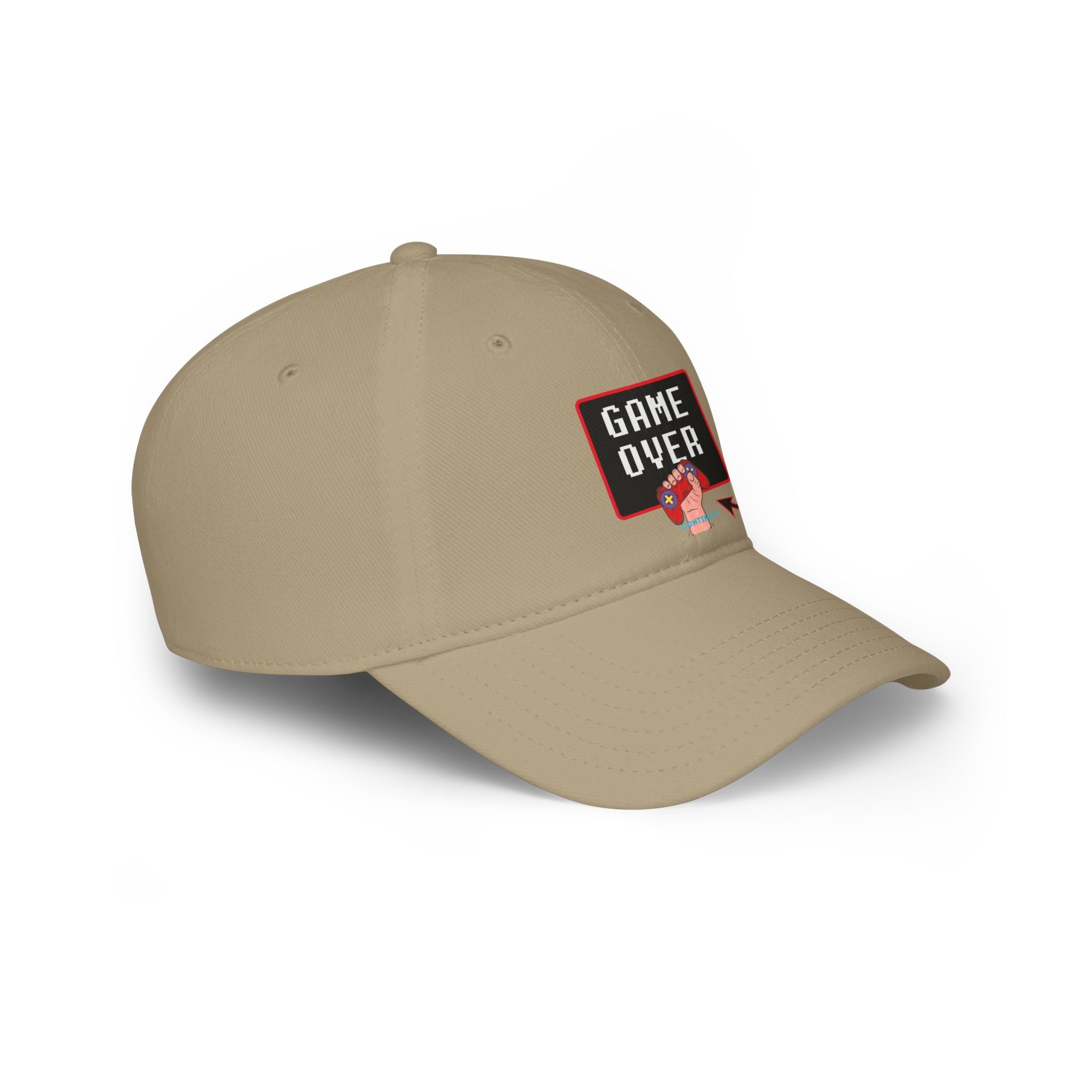 Low Profile Baseballcap  für Game in Khaki