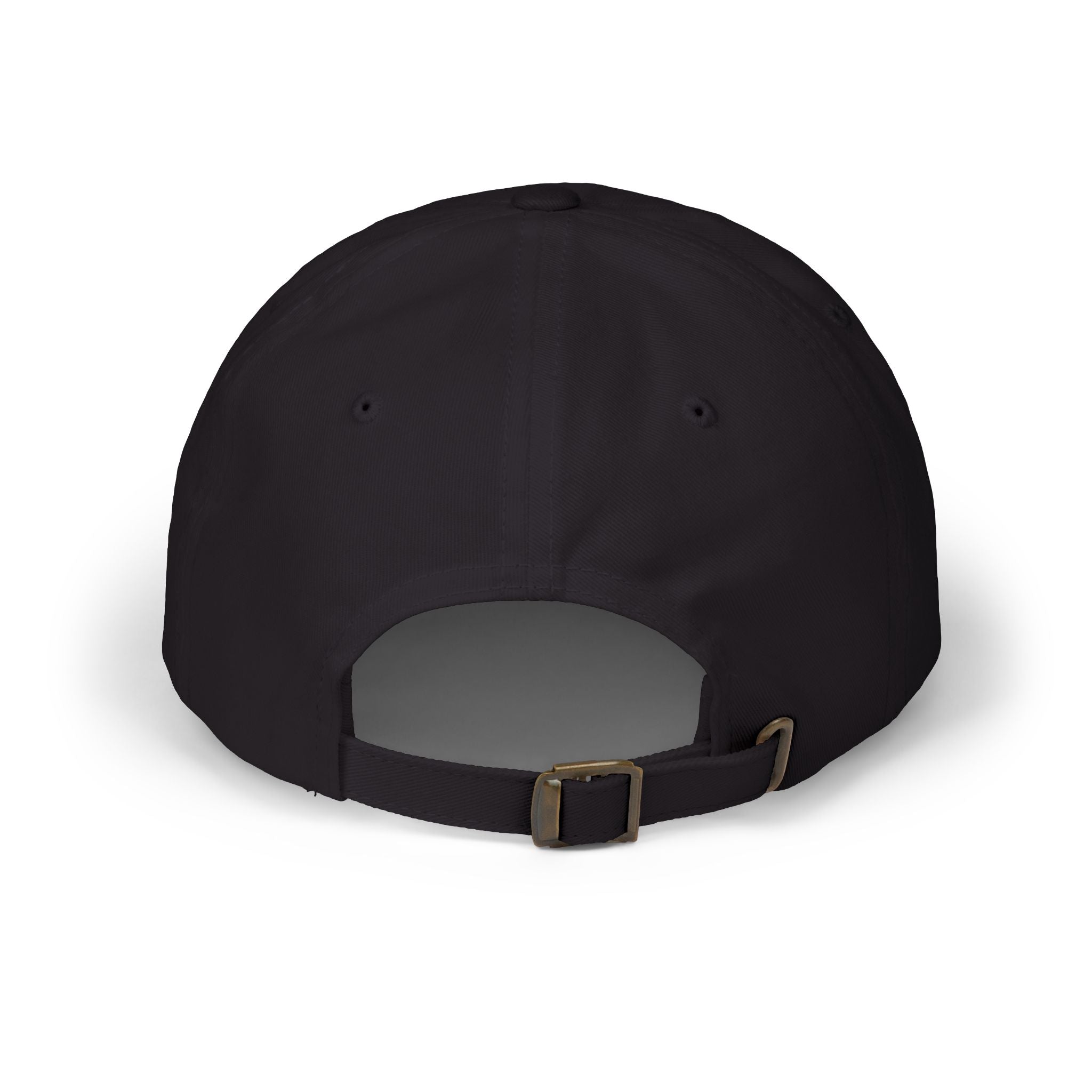 Low Profile Baseball Cap für den Papa mit ein Spruch in Schwarz Verschluss