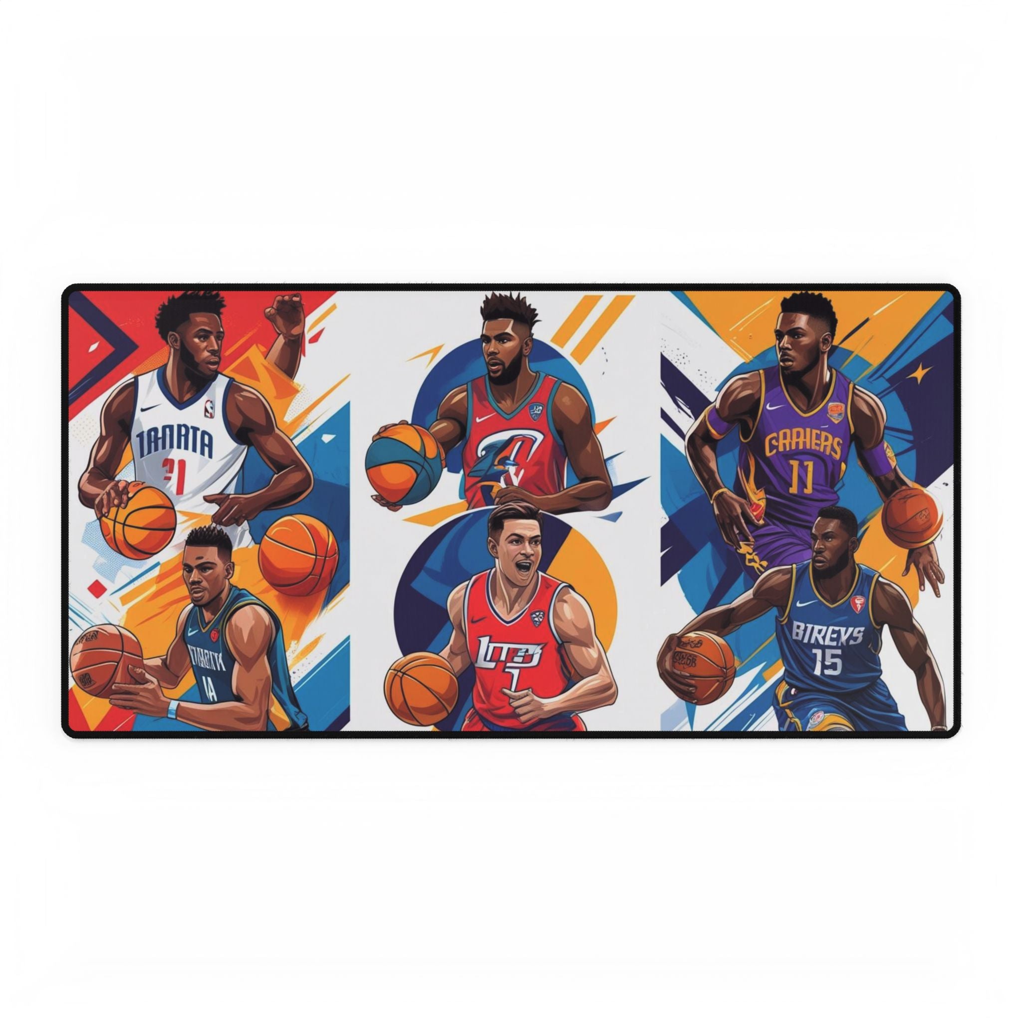 Schreibtischmatten mit Basketball-Motiven für Sportliebhaber