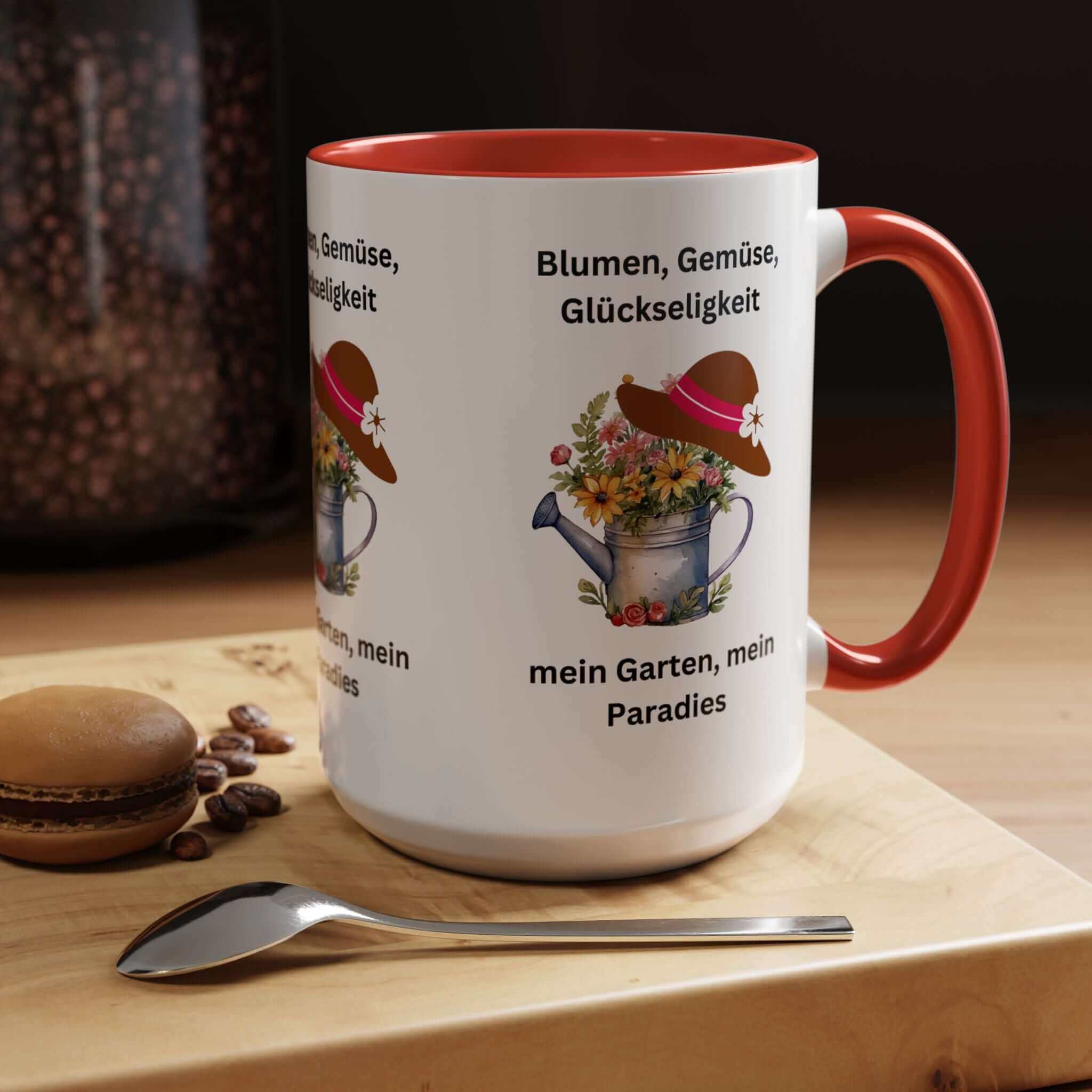 Details für Kaffeetasse Gartenliebhaber Geschenk
