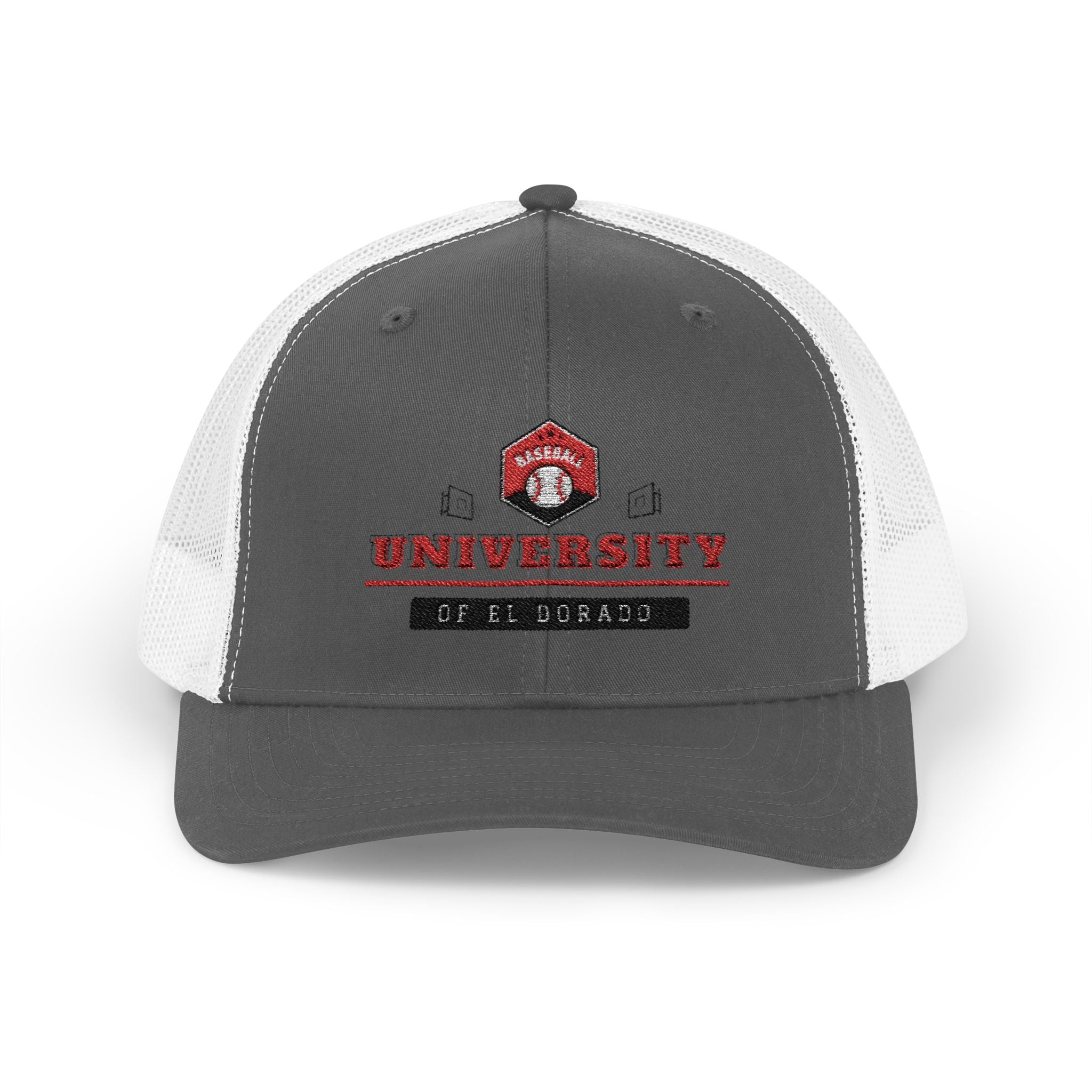 Snapback Trucker Cap weiß grau
