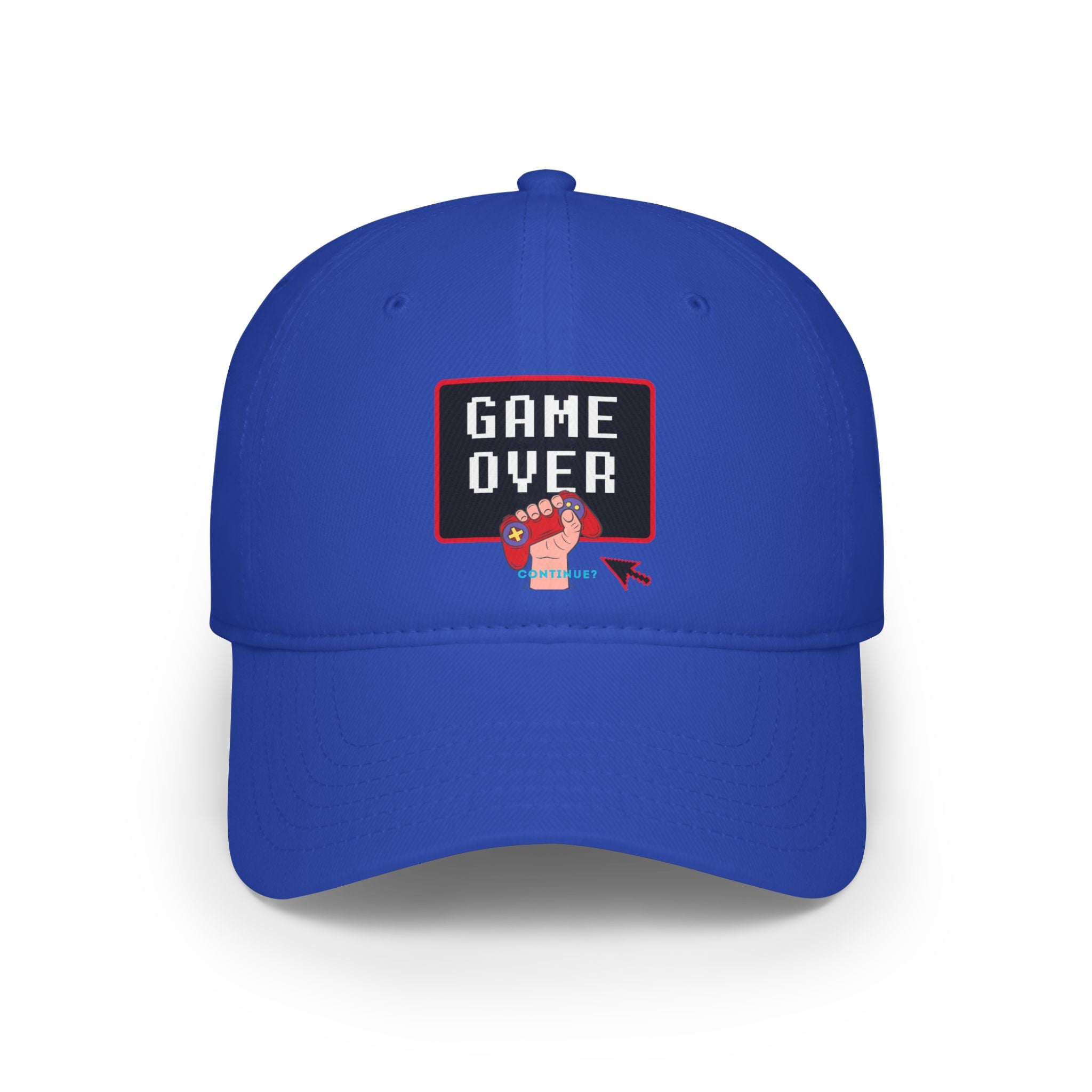 Low Profile Baseballcap  für Game in Blau