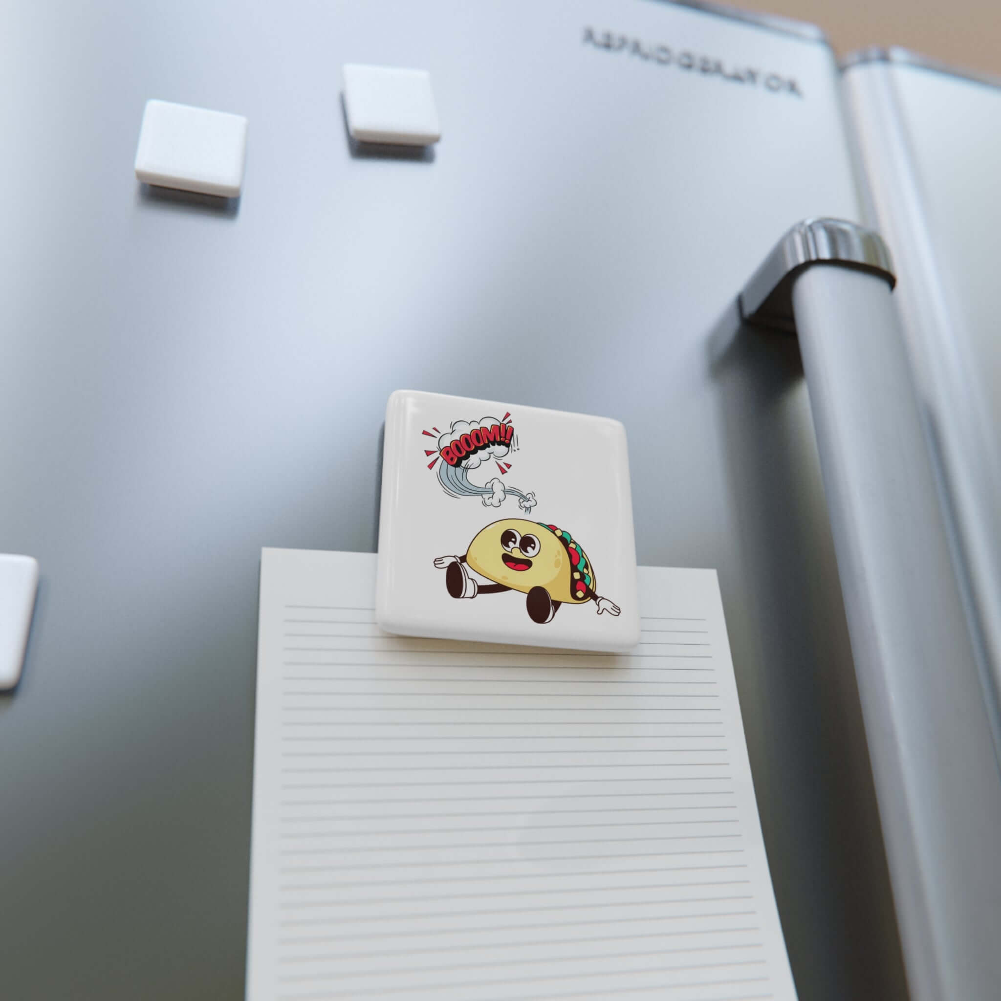 Details für Porzellan Magnet – Cartoon Motiv