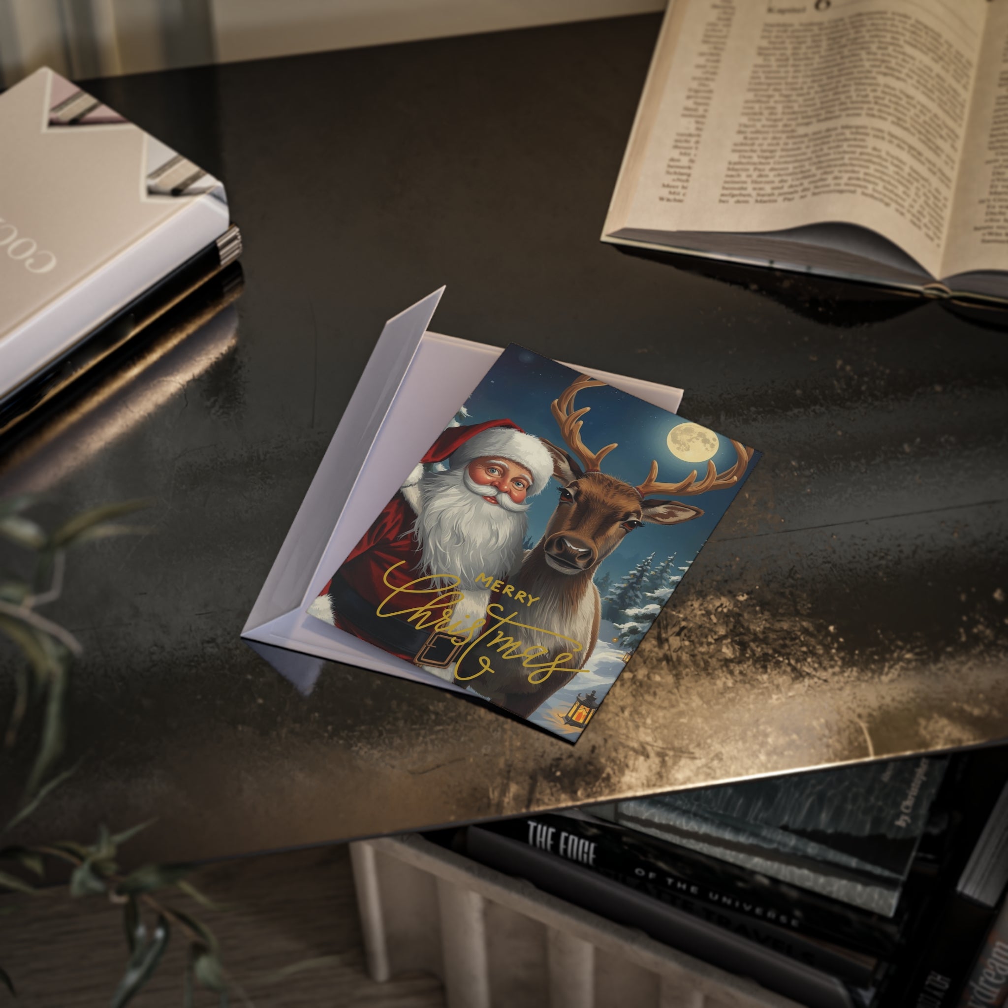 Skurrile Weihnachtskarten, Festliche Weihnachtsgrüße