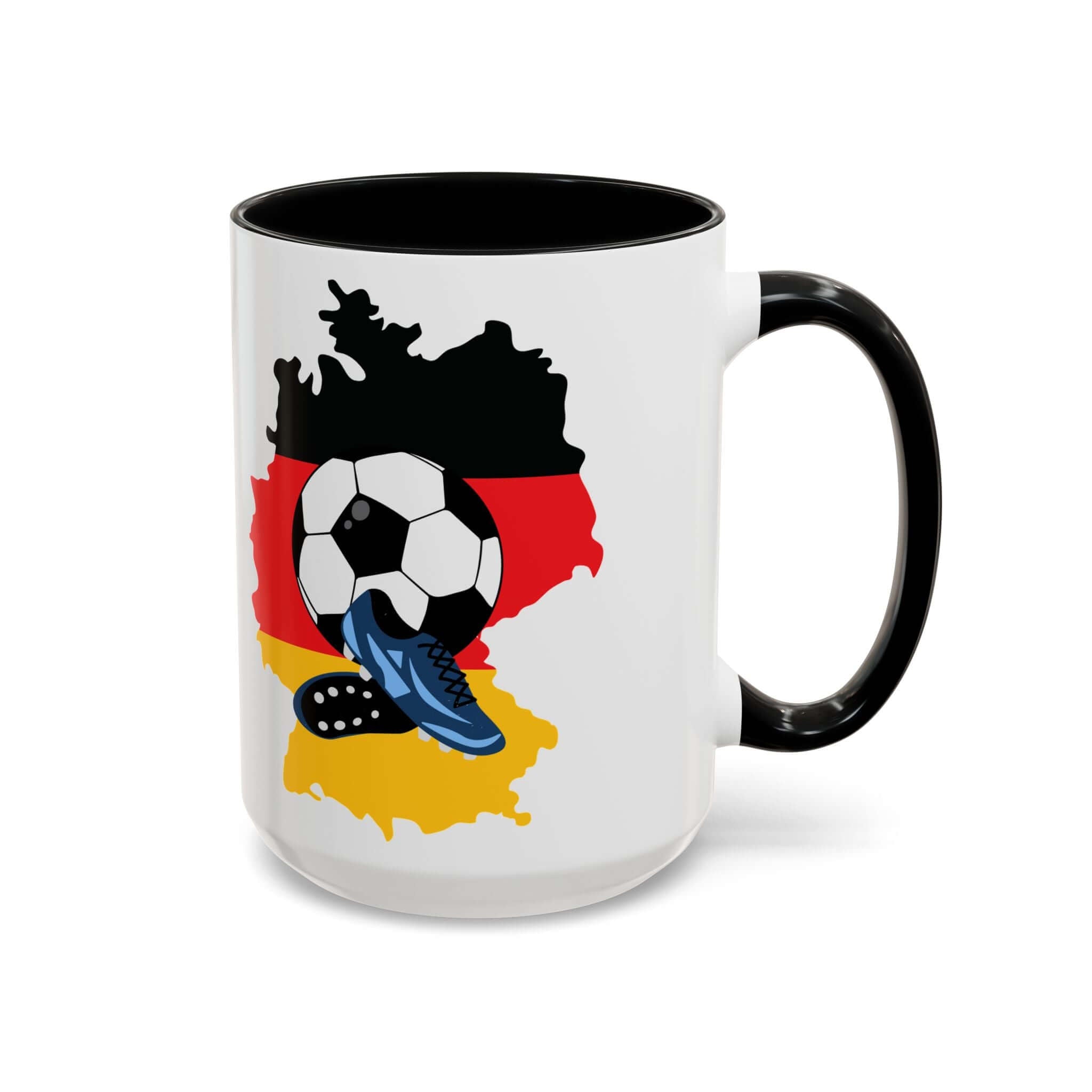 Details für Kaffeetasse Deutschland – Fußballmotiv
