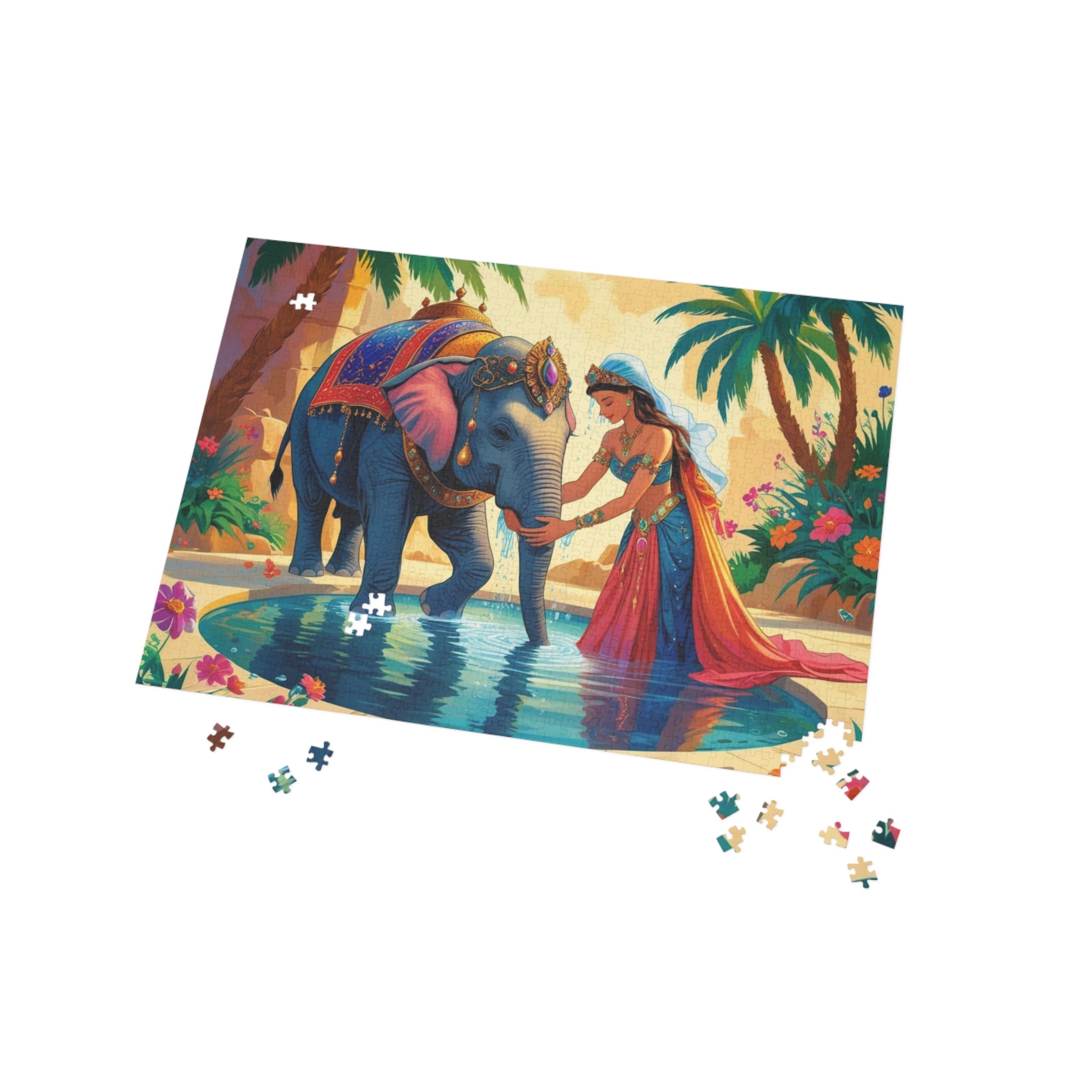 Elefantenpuzzle Magie