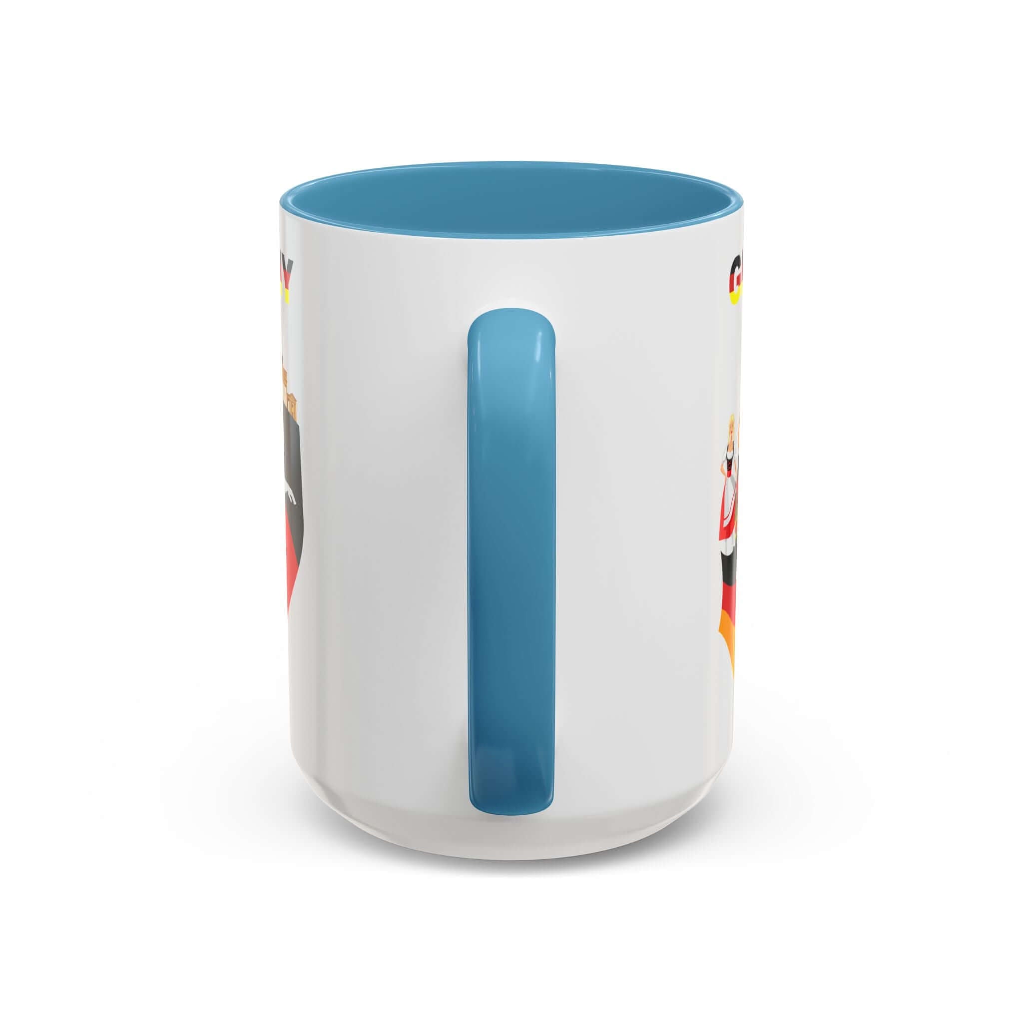 Details für Kaffeetasse mit deutscher Fußballflagge