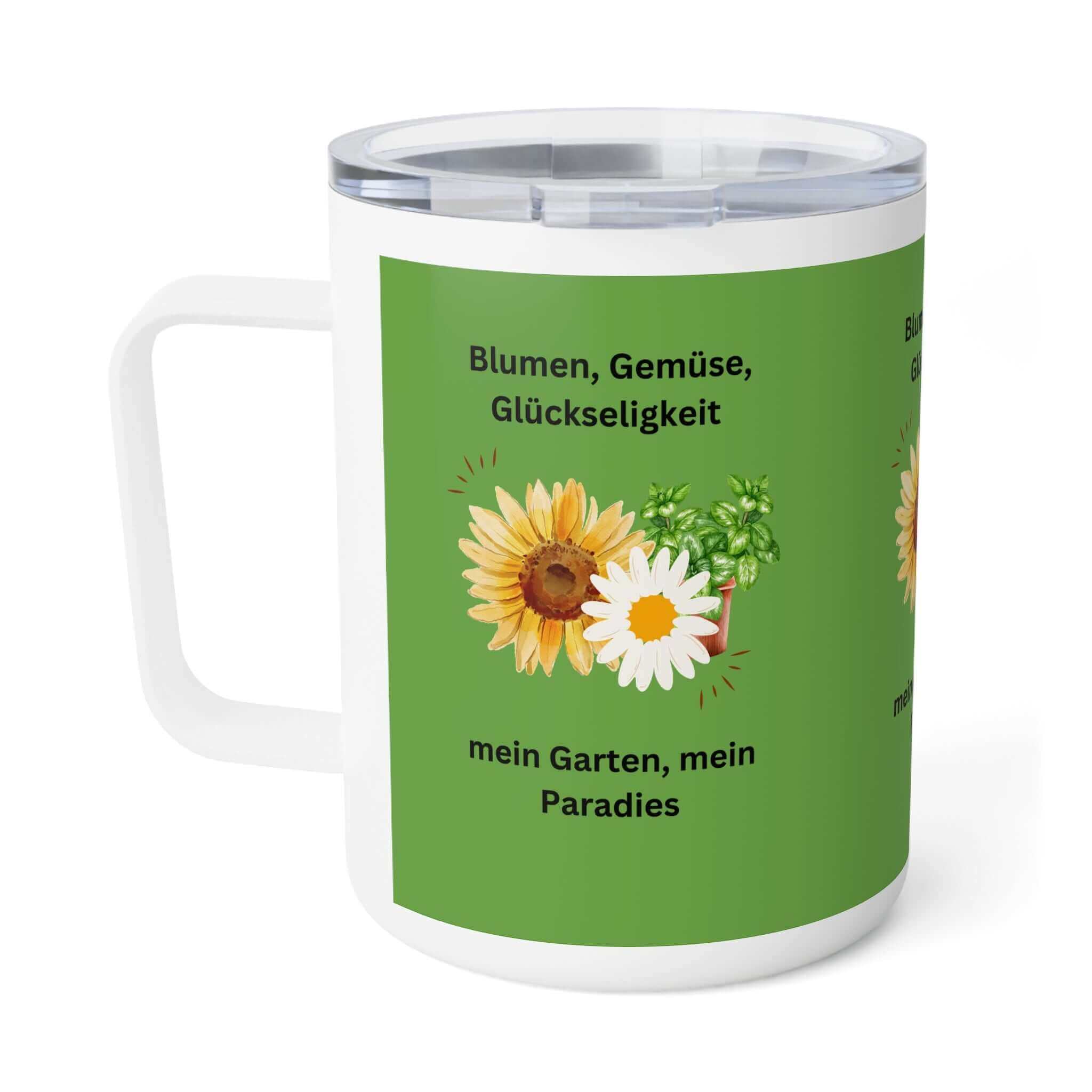 Details für Isolierbecher – Gartenliebhaber Geschenk