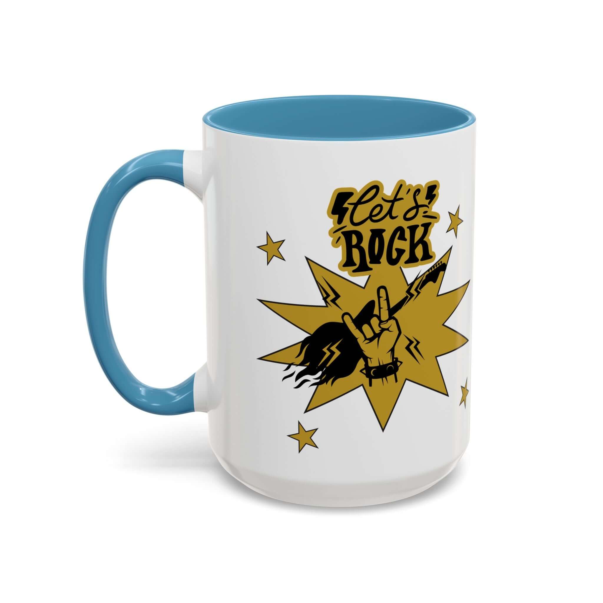 Details für Kaffeetasse – Design Rockmotiv