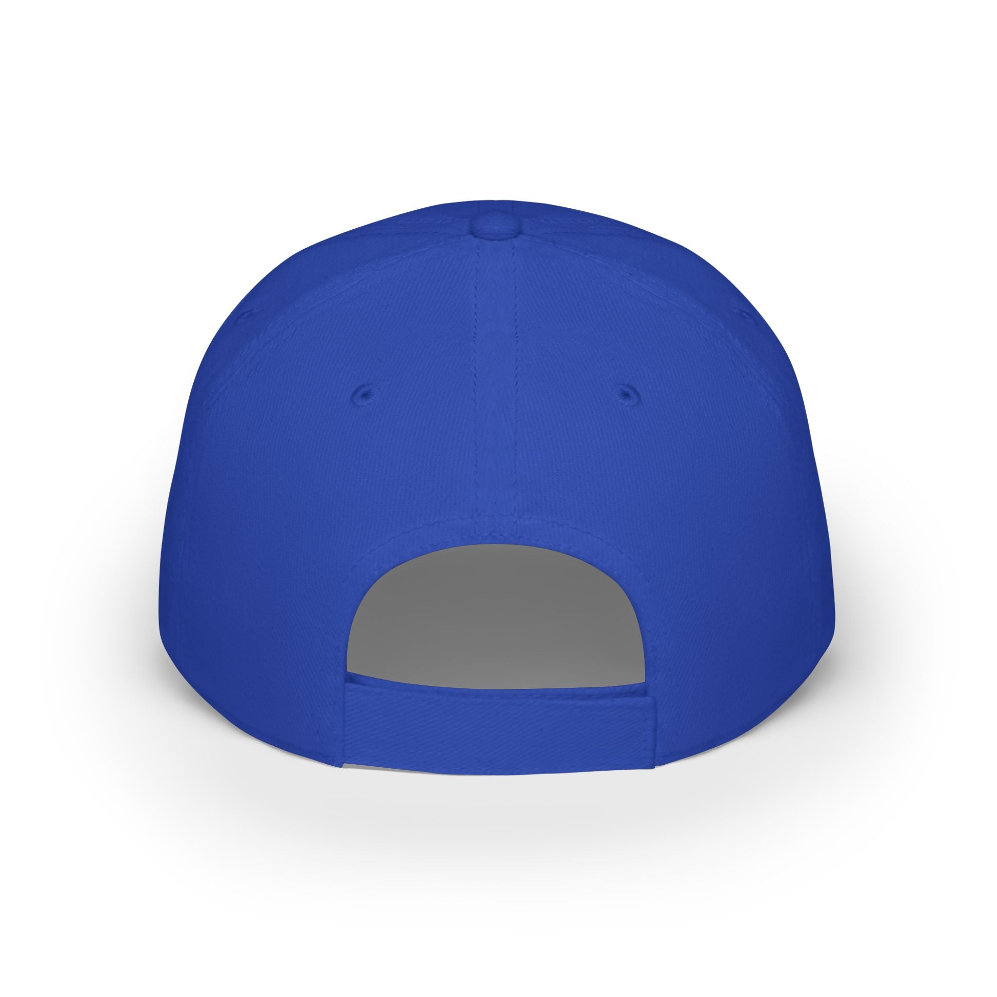 Low Profile Baseballcap  für Game in  Blau Verschluss