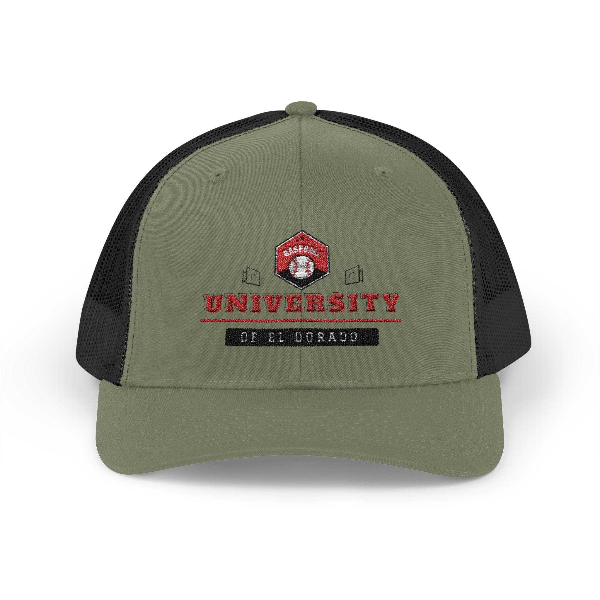 schwarz olive Snapback Trucker Cap