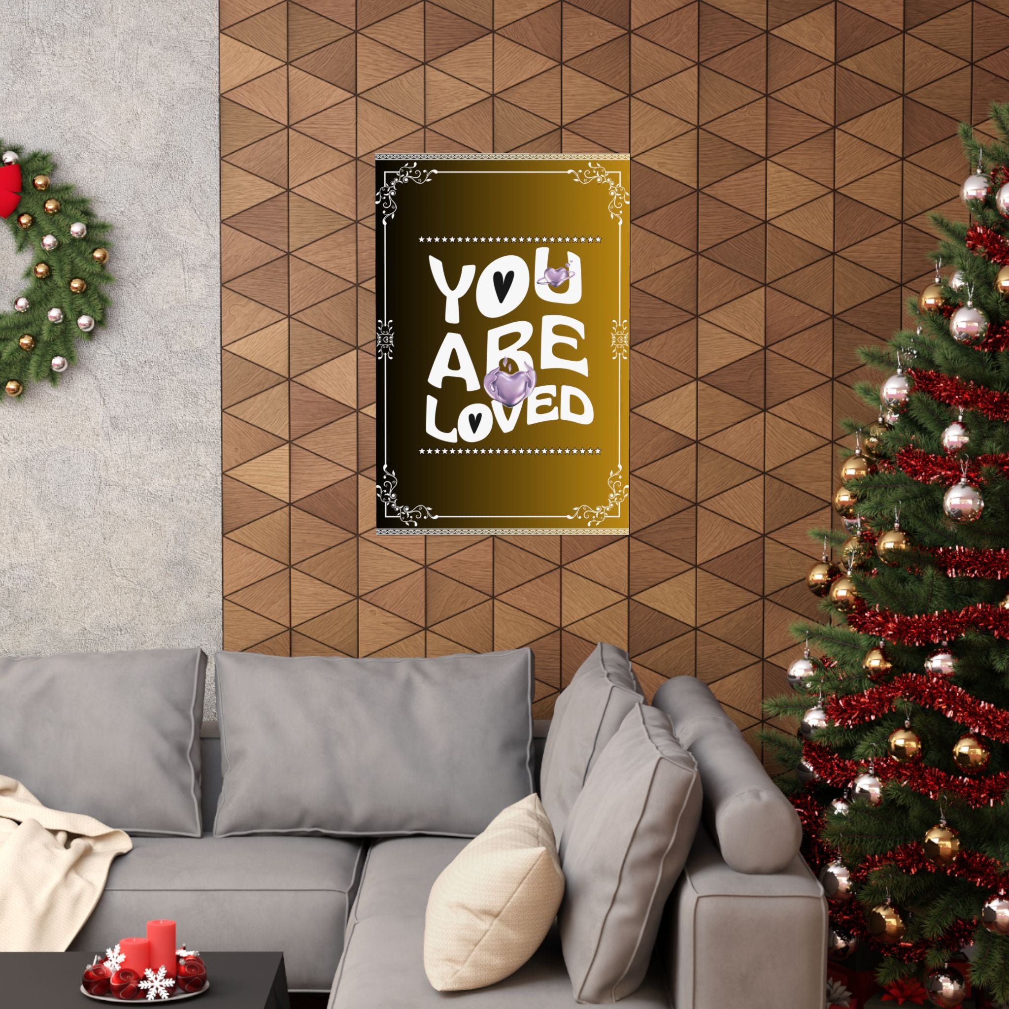 Matte vertikale Poster, Positive Affirmation Wandkunst