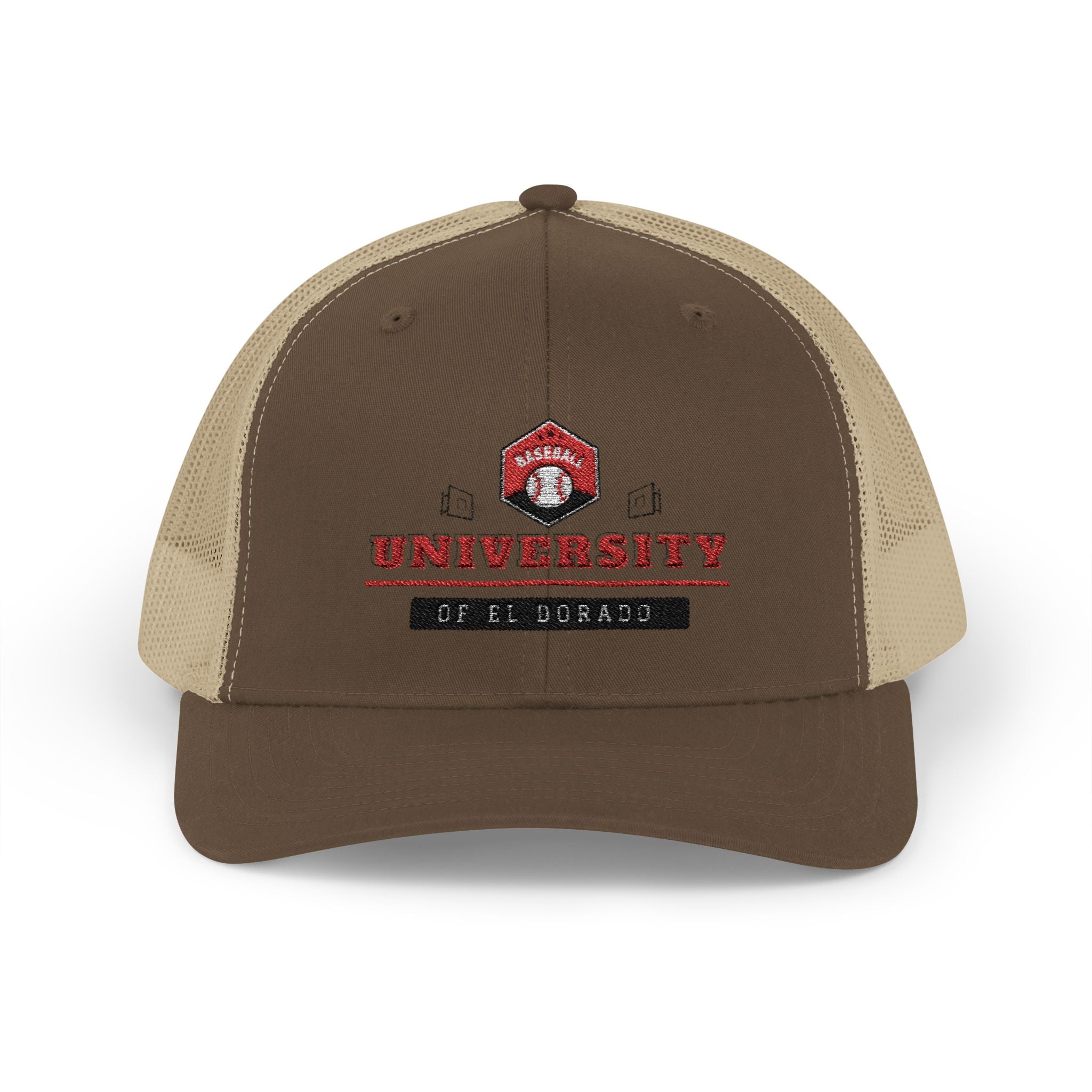 Snapback Trucker Cap beige braun