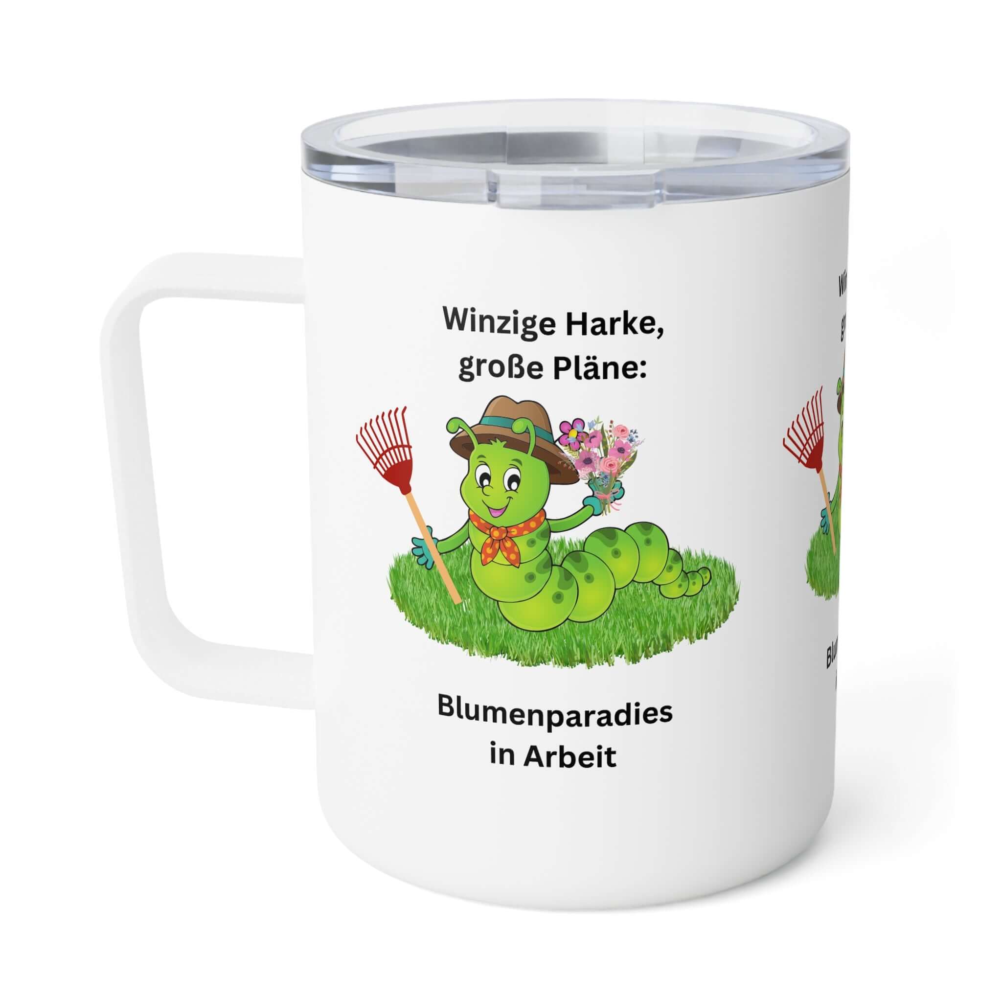 Details für Isolierte Kaffeetasse –Gartenliebhaber Geschenk