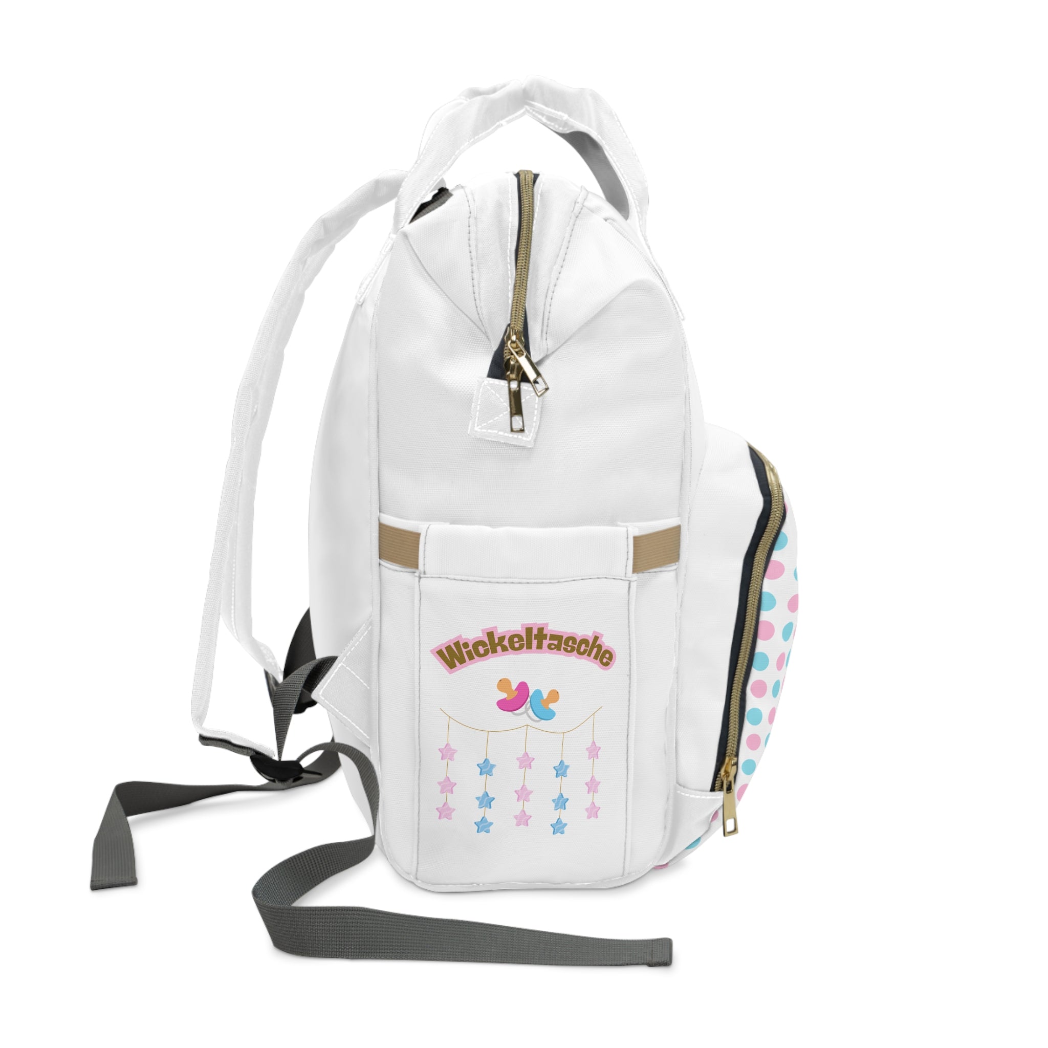 Stylischer multifunktionaler Wickelrucksack  mit ein Baby Design