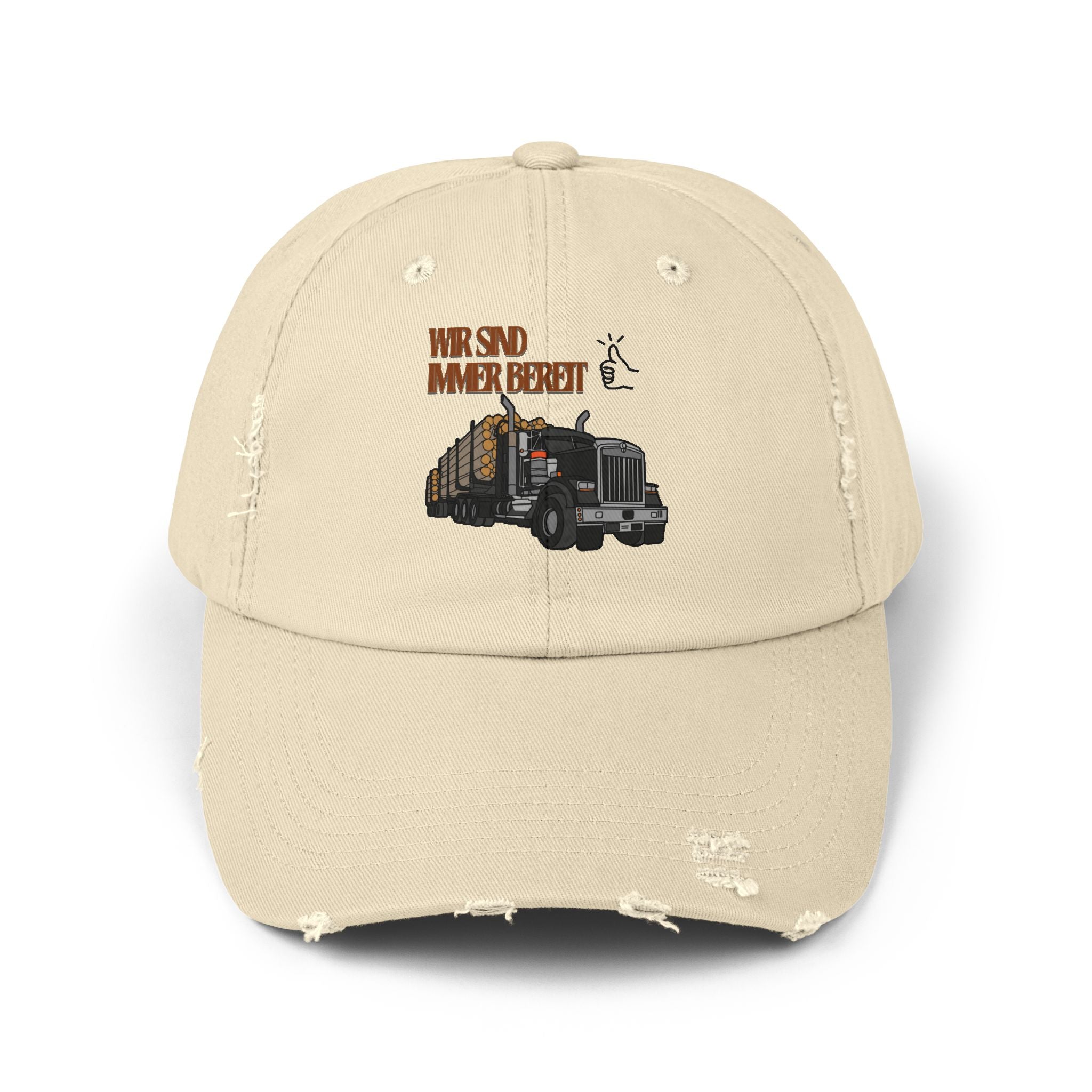 Unisex Distressed Cap