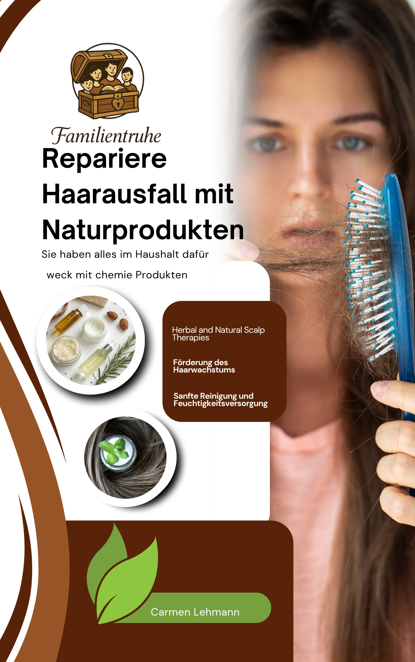 Repariere Haarausfall mit Naturprodukten E-Book