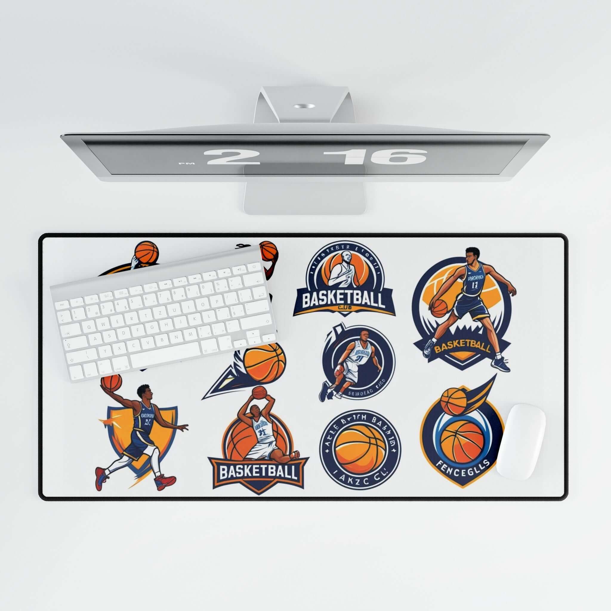 Basketball Schreibtischmatten Geschenk für Sportliebhaber