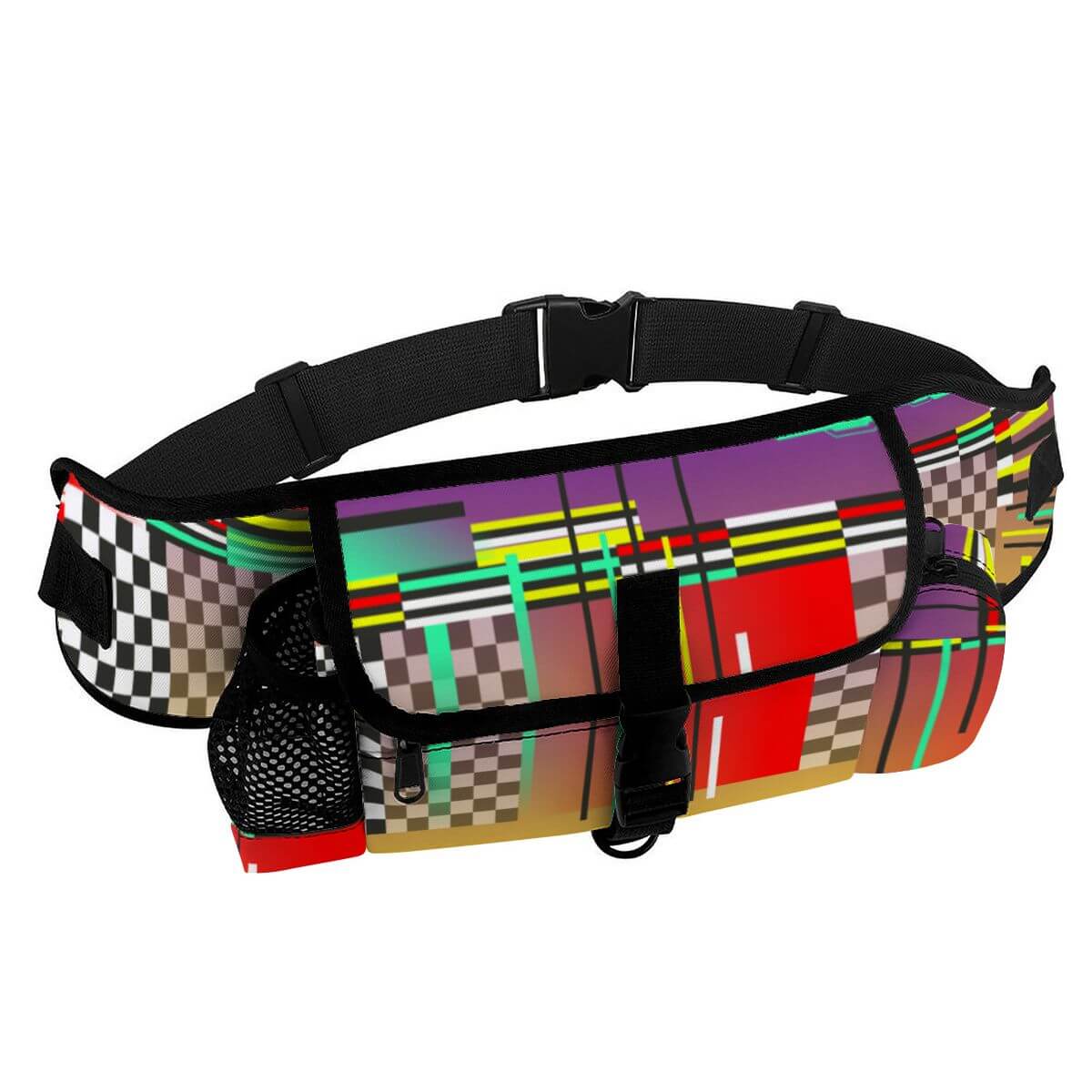 Hüfttasche für das Outdoor-Training von Haustieren, buntes Design mit robustem Material, leicht und angenehm zu tragen.