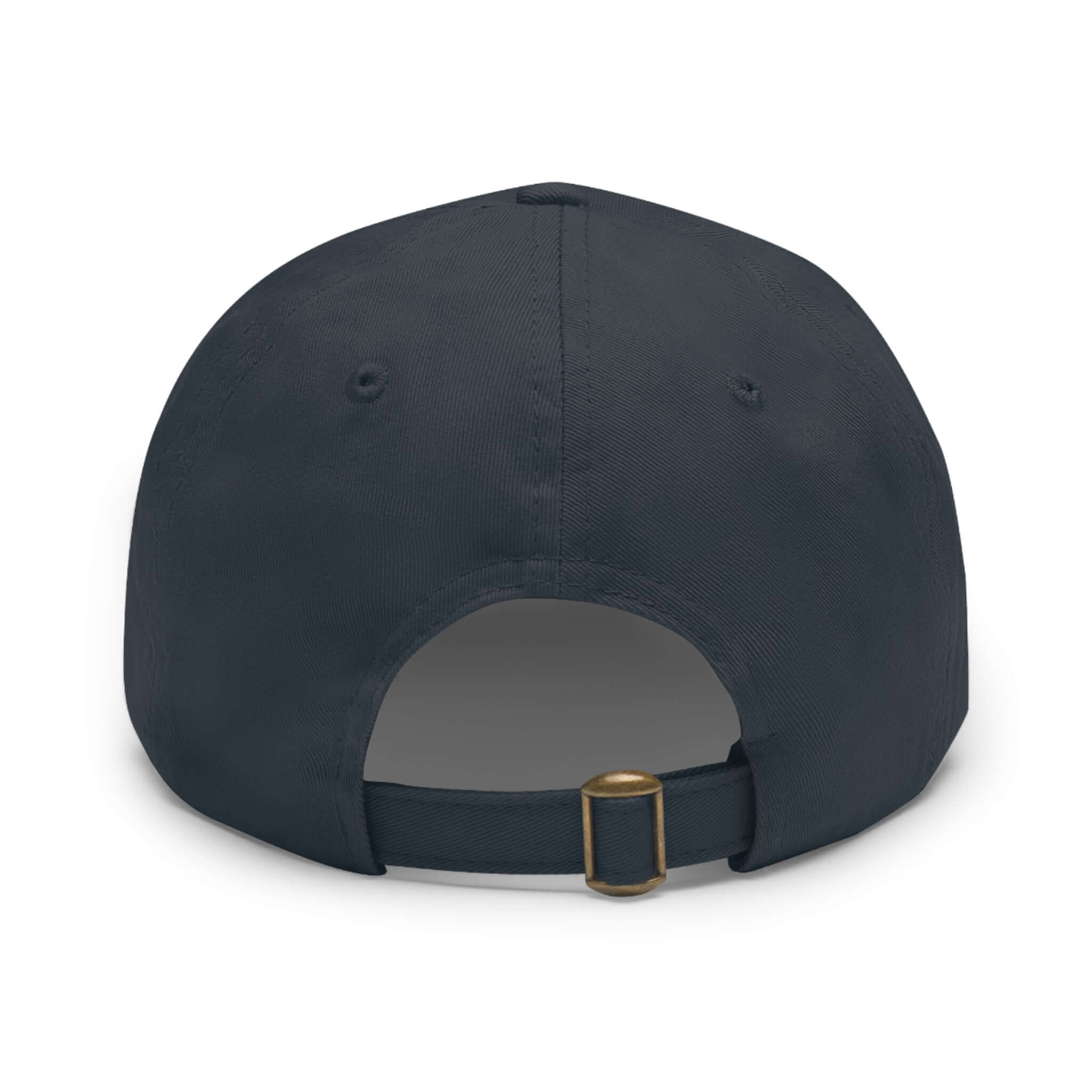 Dad Hat mit Lederpatch rund - Design-Familientruhe