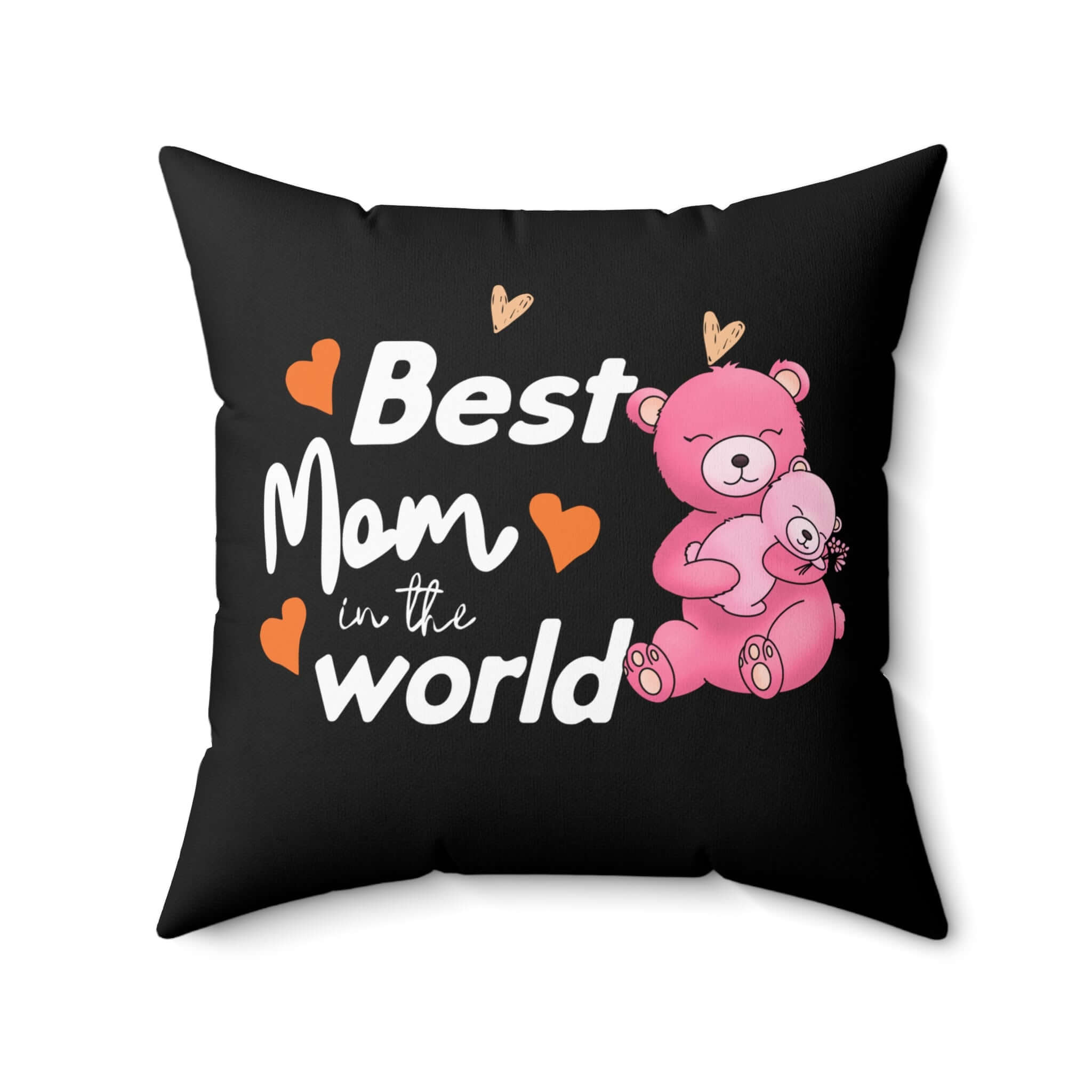 Kissen „Beste Mama der Welt Süßes Geschenk zum Muttertag - Design-Familientruhe