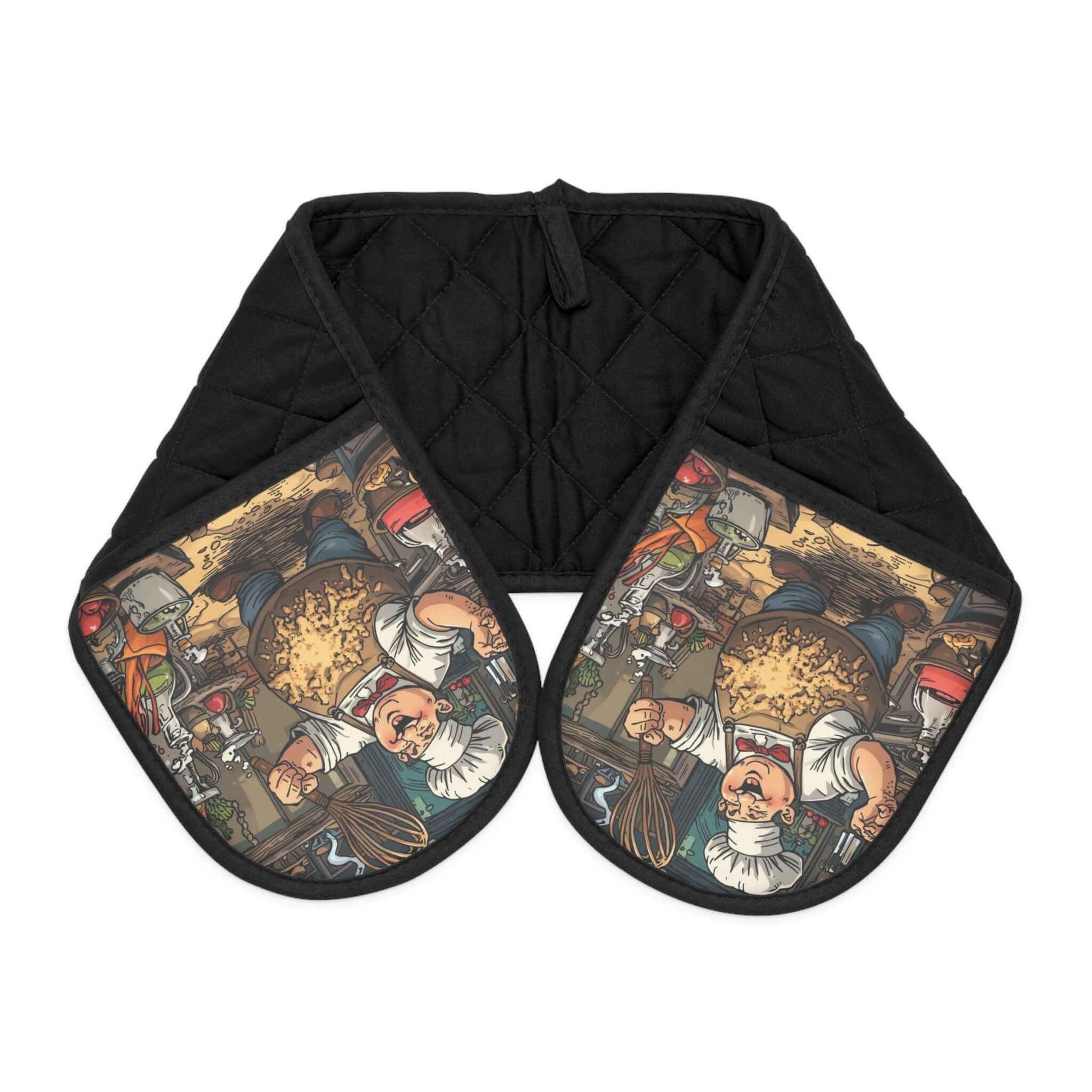 Stilvolle Ofenhandschuhe mit einzigartigem Design - Design-Familientruhe