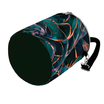Camping-Kühltasche tragbar, isoliert, wasserdicht aus Polyester, sublimierter Print, ideal für Camping, 30x25 cm, modernes Design.