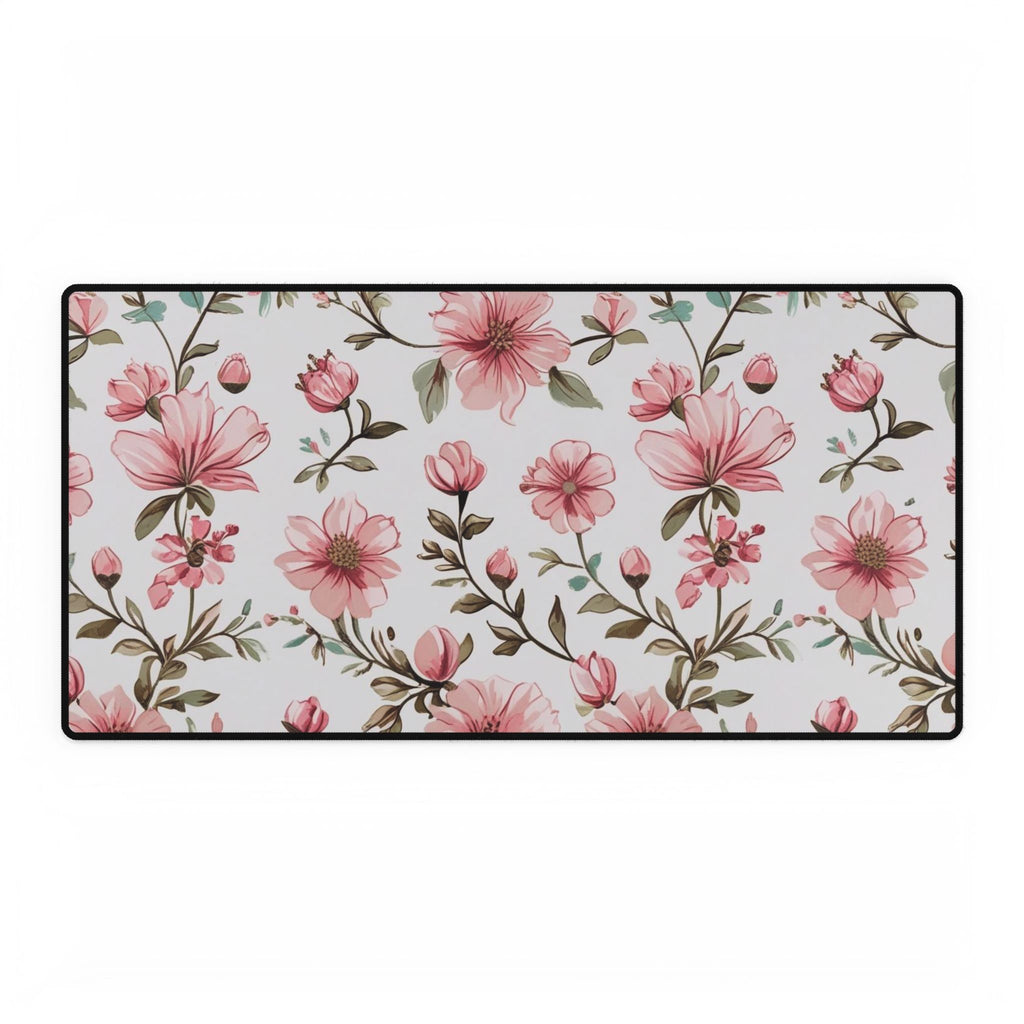 Schreibtischunterlage mit Blumenmuster für stilvolle Arbeitsplatz Dekor für die Damen