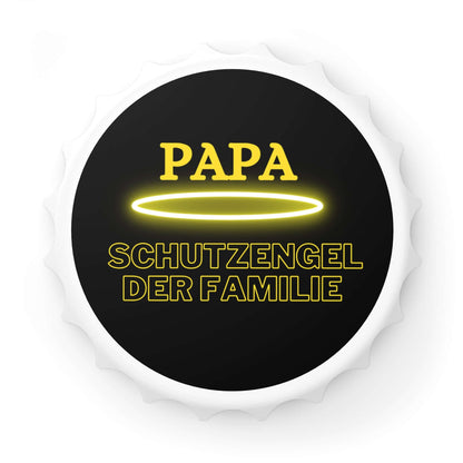Flaschenöffner – „Papa Schutzengel der Familie“ Ein Flaschenöffner, der nicht nur praktisch ist, sondern auch eine liebevolle Botschaft vermittelt. Mit dem Spruch „Papa Schutzengel der Familie“ wird er zum perfekten Geschenk, das Wertschätzung und Humor v