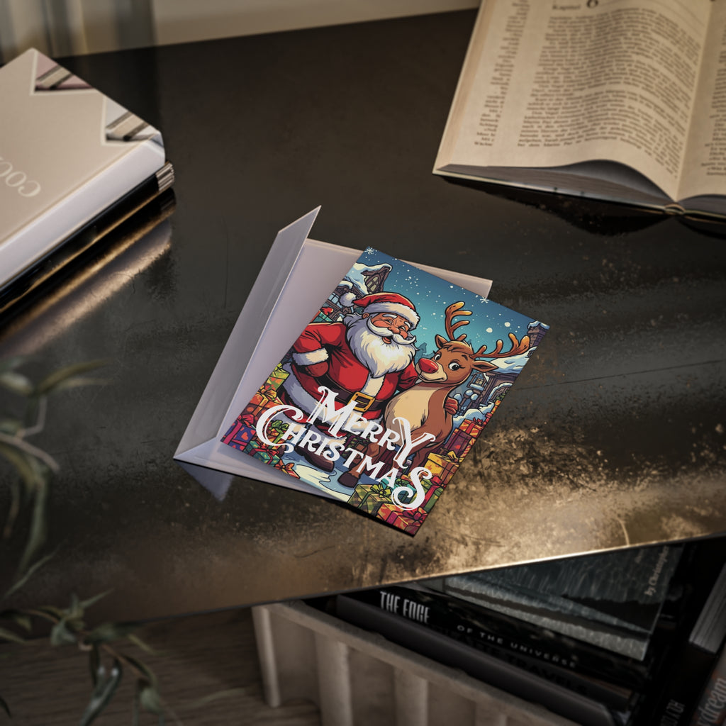 Skurrile Weihnachtskarten  Frohe Weihnachten Grußkarten