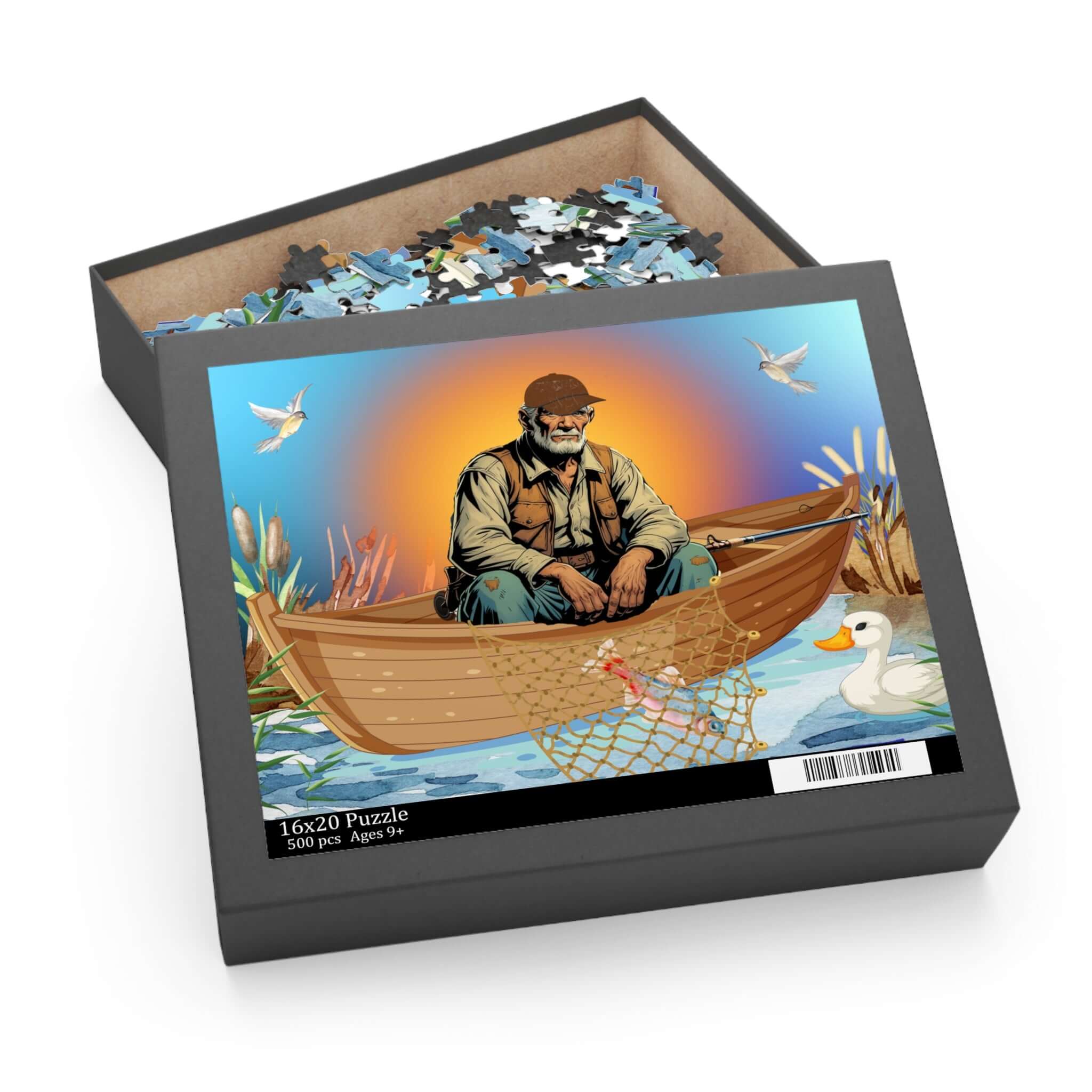 Puzzle in der Schachtel