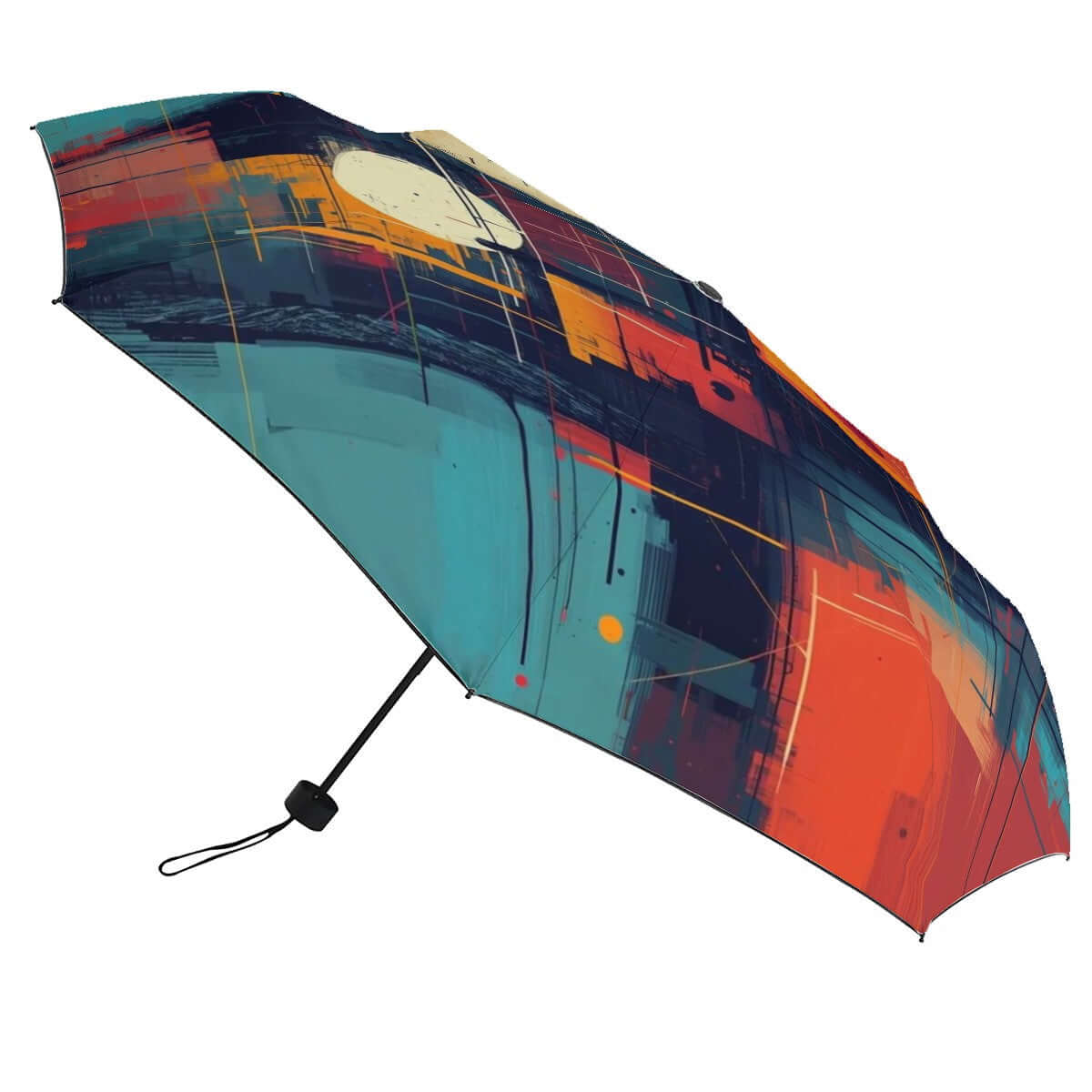 UV-Schutz-Regenschirm mit einzigartigem Muster, windfest und stabiler Schirmrahmen aus Kohlefaserverbund. Details für UV-Schutz-Regenschirm ansehen.