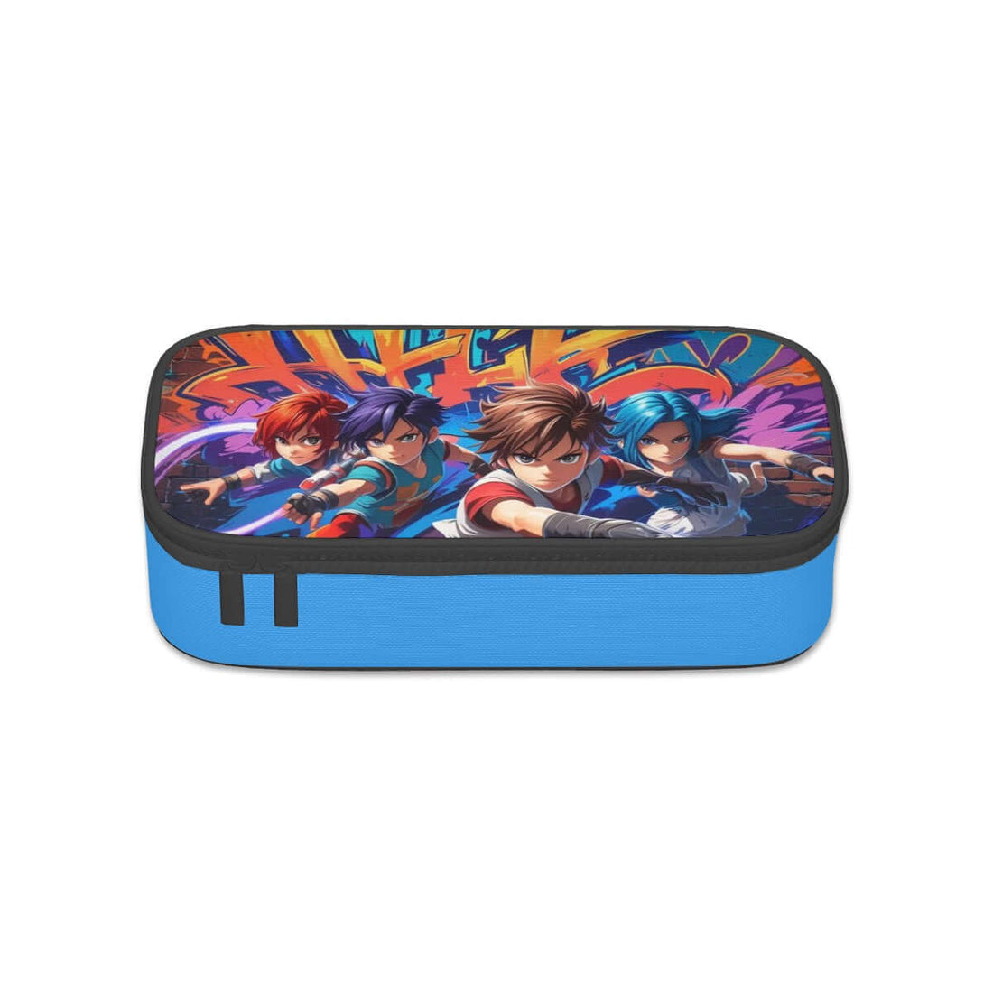 Federmäppchen aus Oxford-Gewebe mit großem Fassungsvermögen, buntem Design und hochwertigem Material.