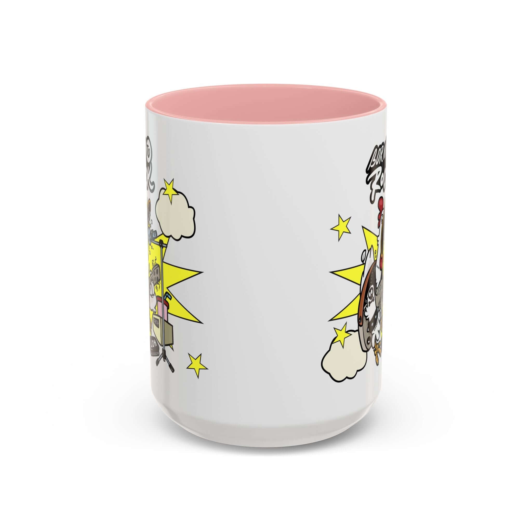 Details für Kaffeetasse - mit Gitarren Cartoon Akzent 