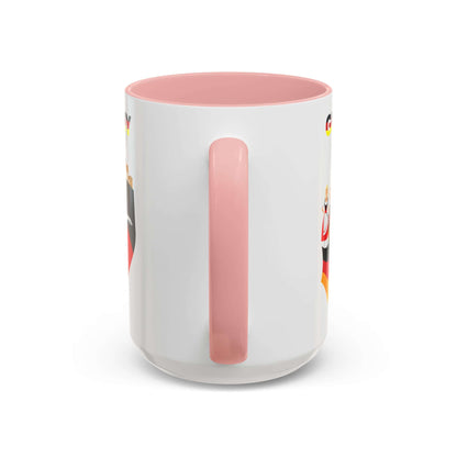 Details für Kaffeetasse mit deutscher Fußballflagge 